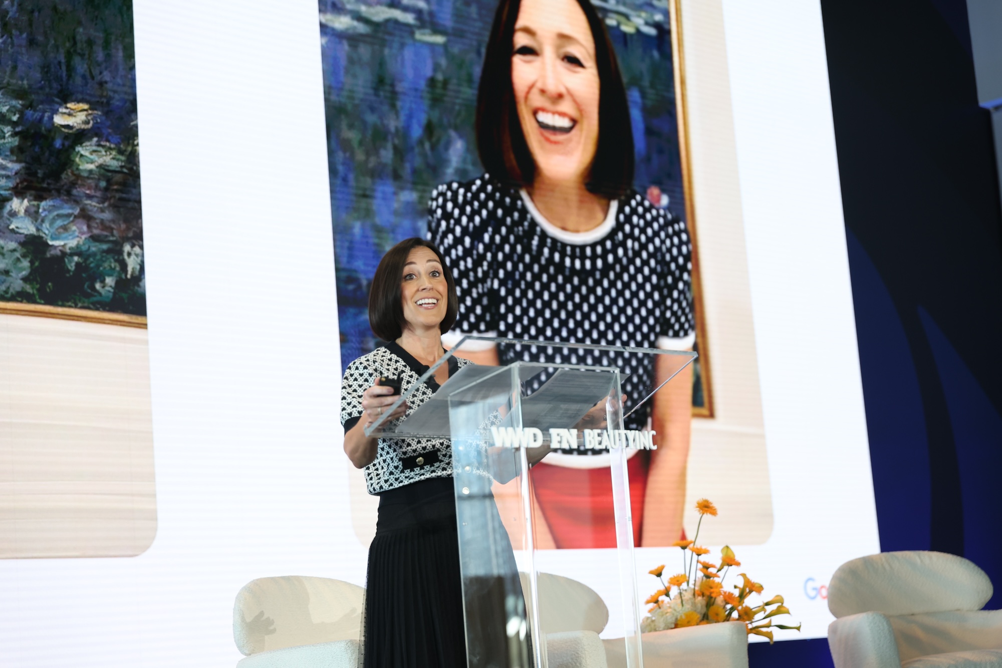 Kellie Fitzgerald at the WWD x FN x Beauty Inc Women in Power forum at The Glasshouse in New York City on Sept. 8, 2025.