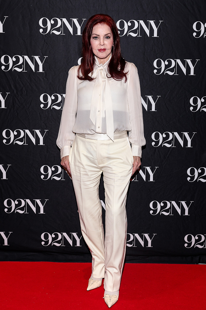 Priscilla Presley attends a conversation about