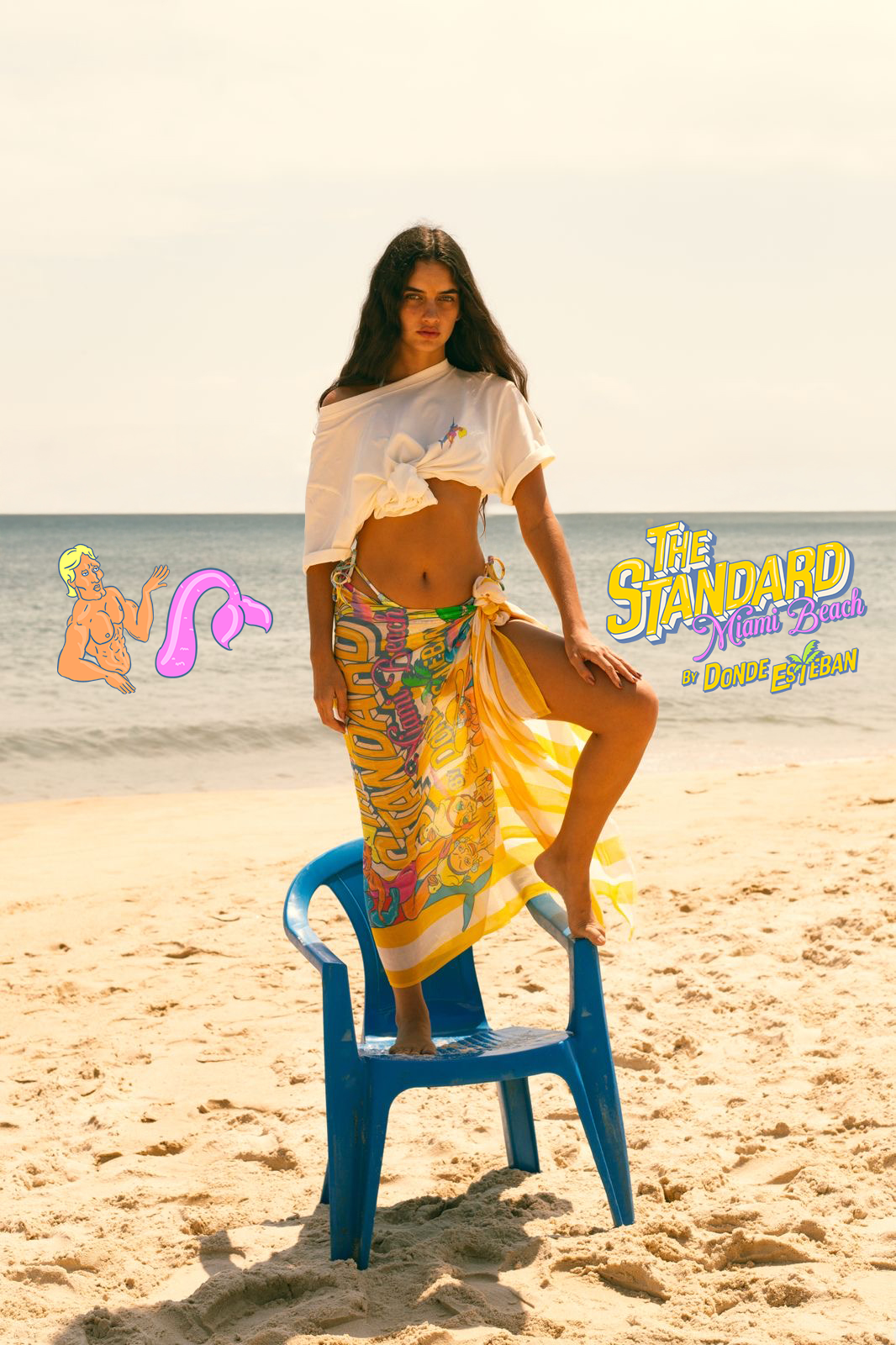A look from Donde Esteban x The Standard Miami