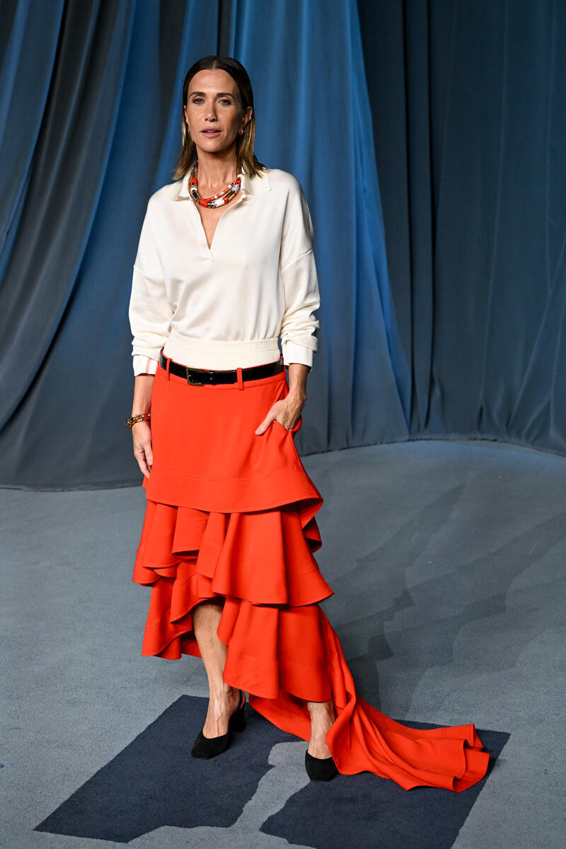 Kristen Wiig at the Fifth Annual Academy Museum Gala held at the Academy Museum of Motion Pictures on October 18, 2025 in Los Angeles, California.