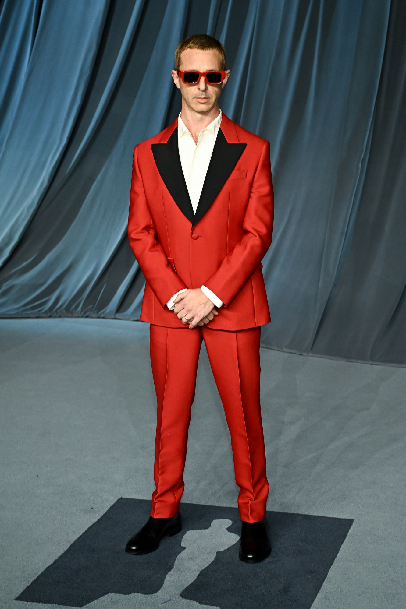 Jeremy Strong at Fifth Annual Academy Museum Gala at Academy Museum of Motion Pictures on October 18, 2025 in Los Angeles, California.