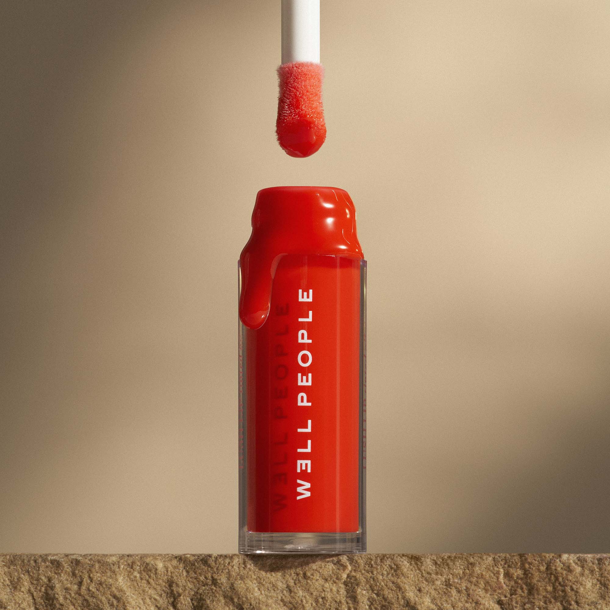 Well People - Macro Shot of Lush Lip Tinted Oil - Wildflower (33034), breast cancer awareness month 2025 merchandise and products
