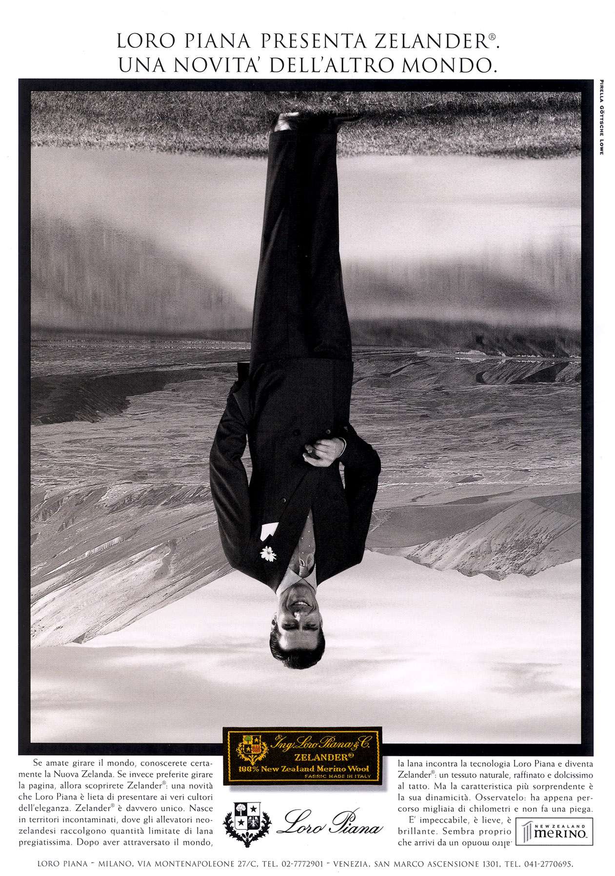 Ing. Loro Piana & C. advertisement, 2000