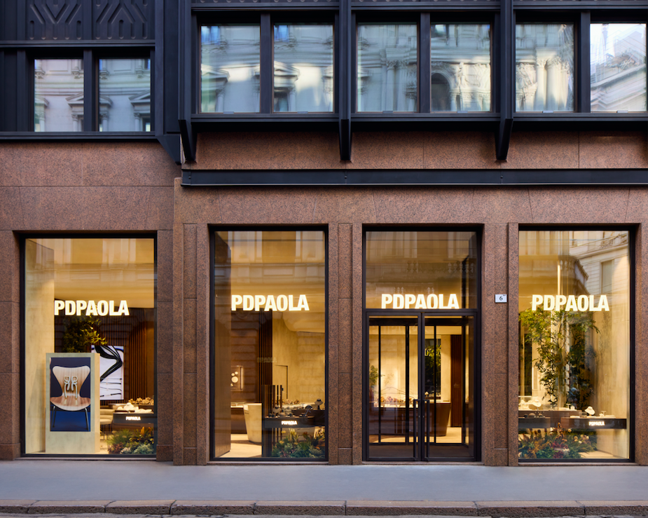 The PDPaola store in Milan.