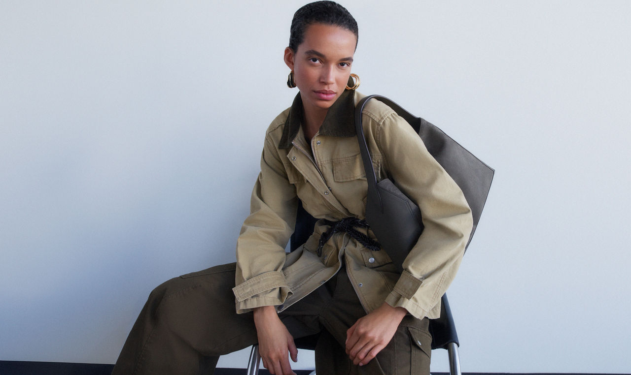 A look from Scoop's fall 2025 campaign.