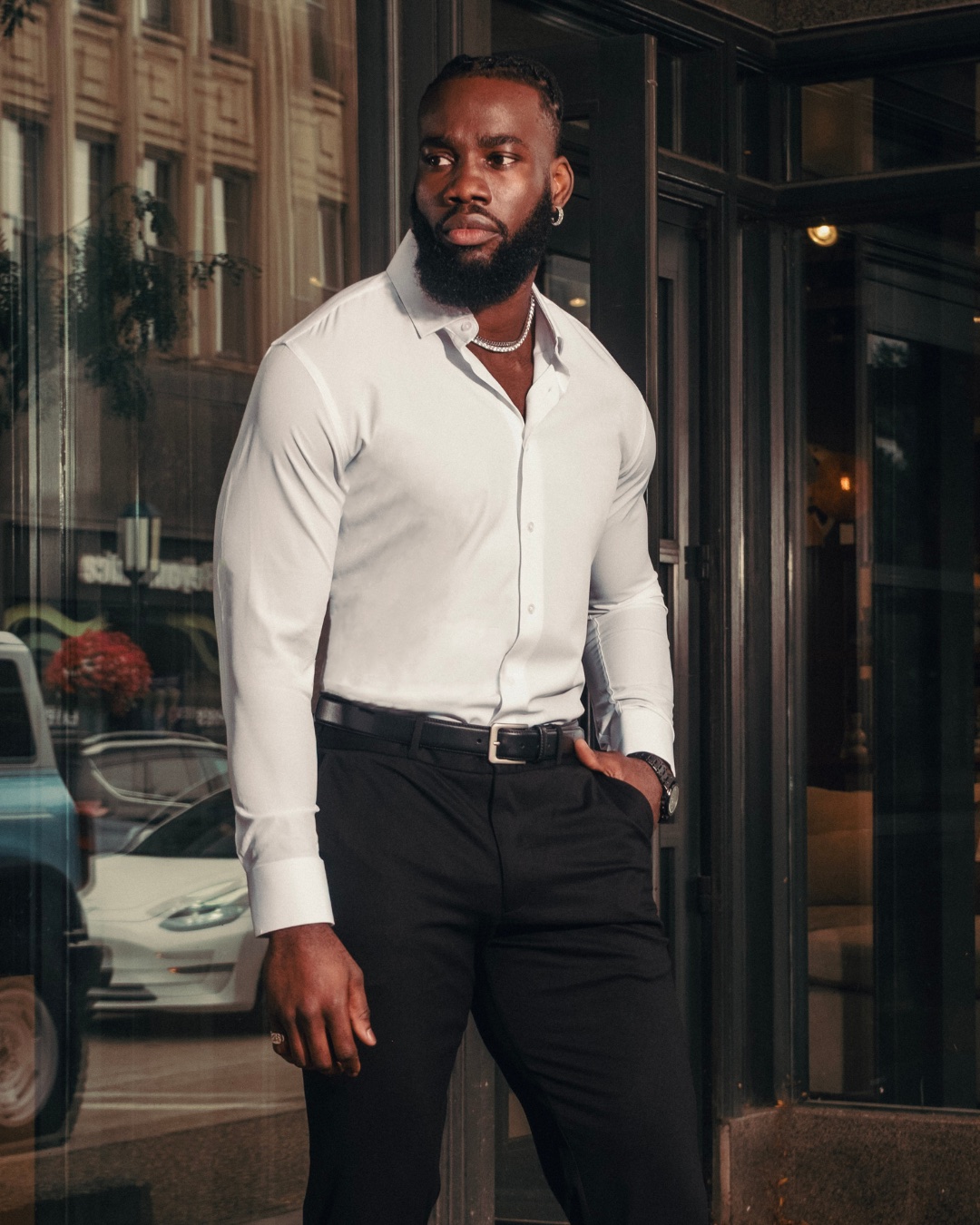 State & Liberty dress shirt.