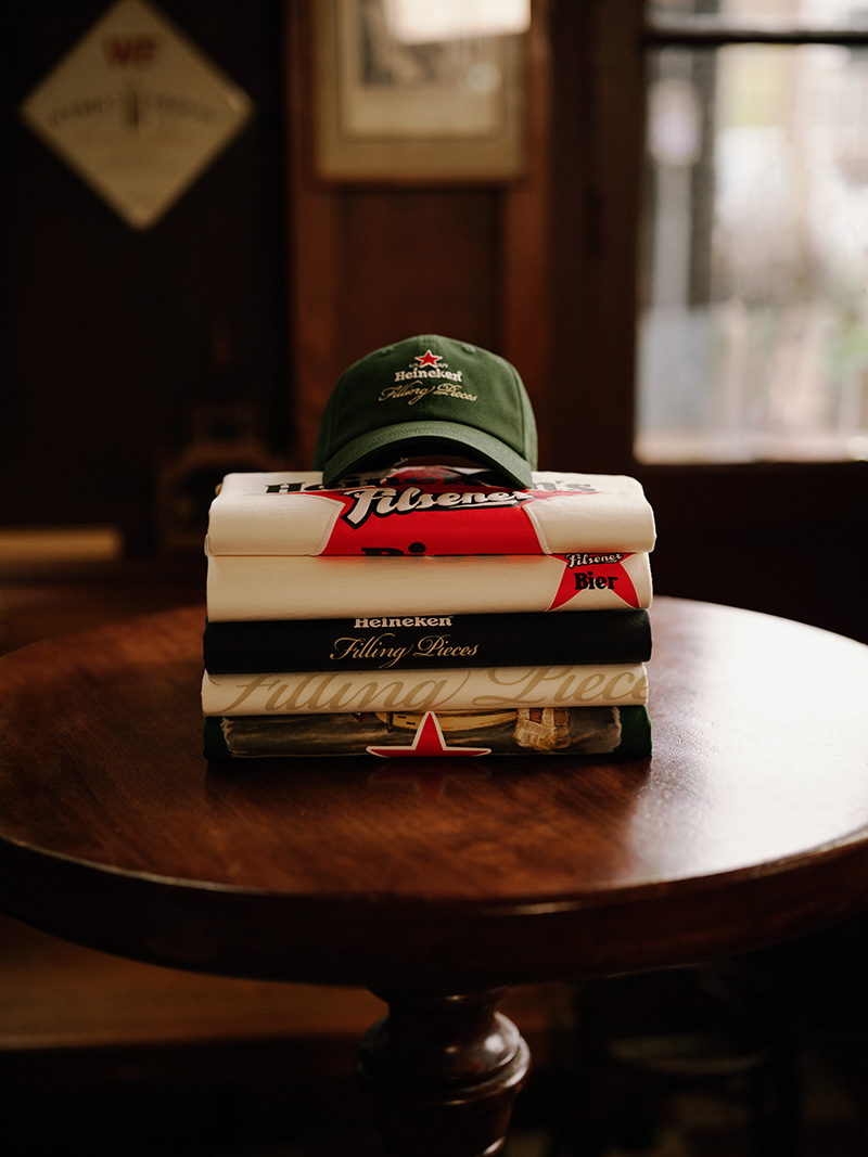 Heineken and Filling Pieces collaborate on new capsule collection.