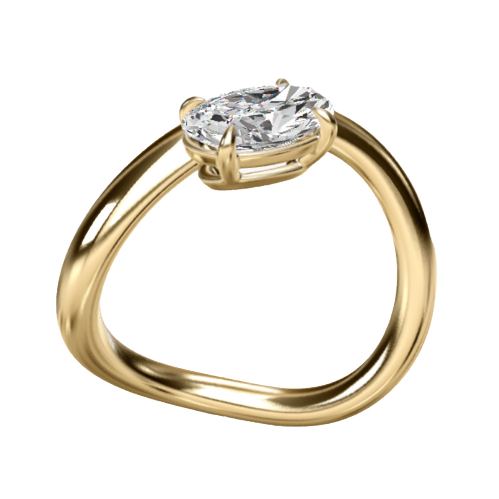 James Allen Sculptural Waves Bridal Ring Collection: Prices, Styles