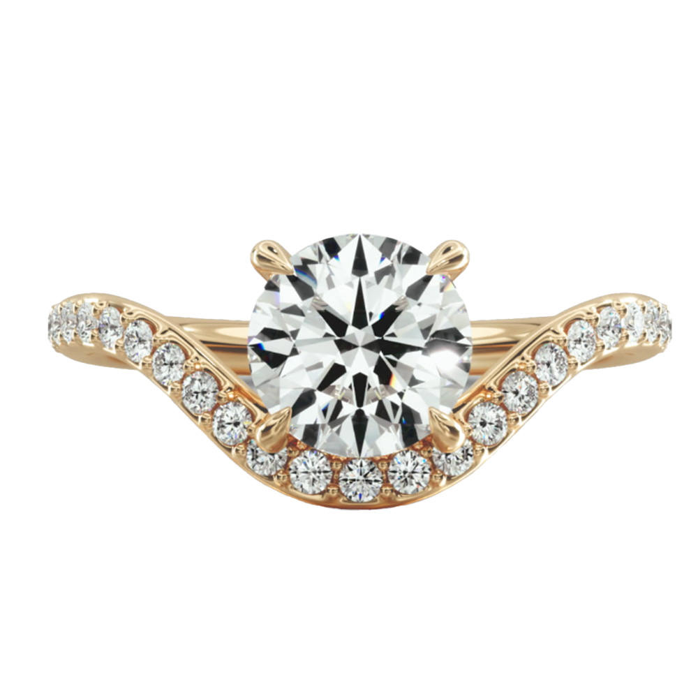 James Allen Sculptural Waves Bridal Ring Collection: Prices, Styles