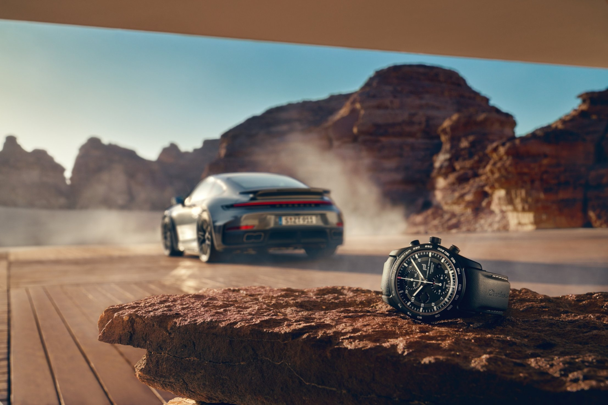 A Porsche timepiece.