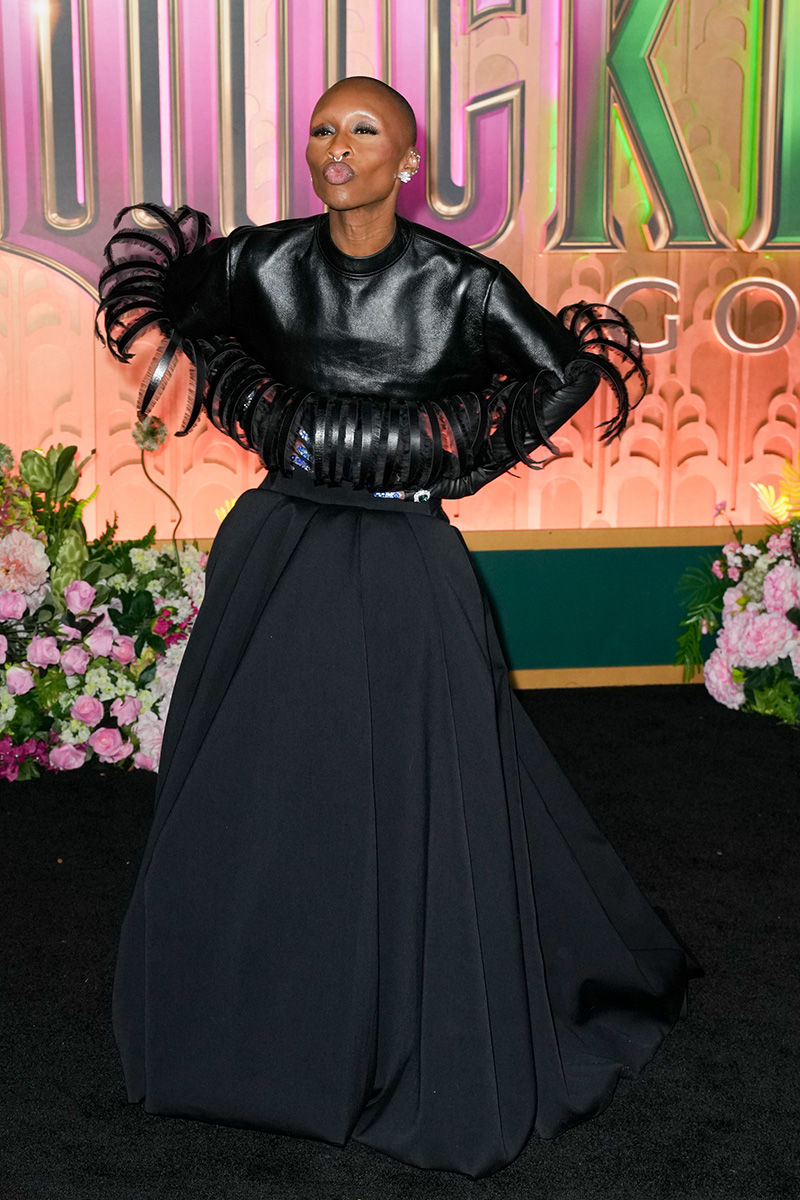 Cynthia Erivo in Balenciaga at the