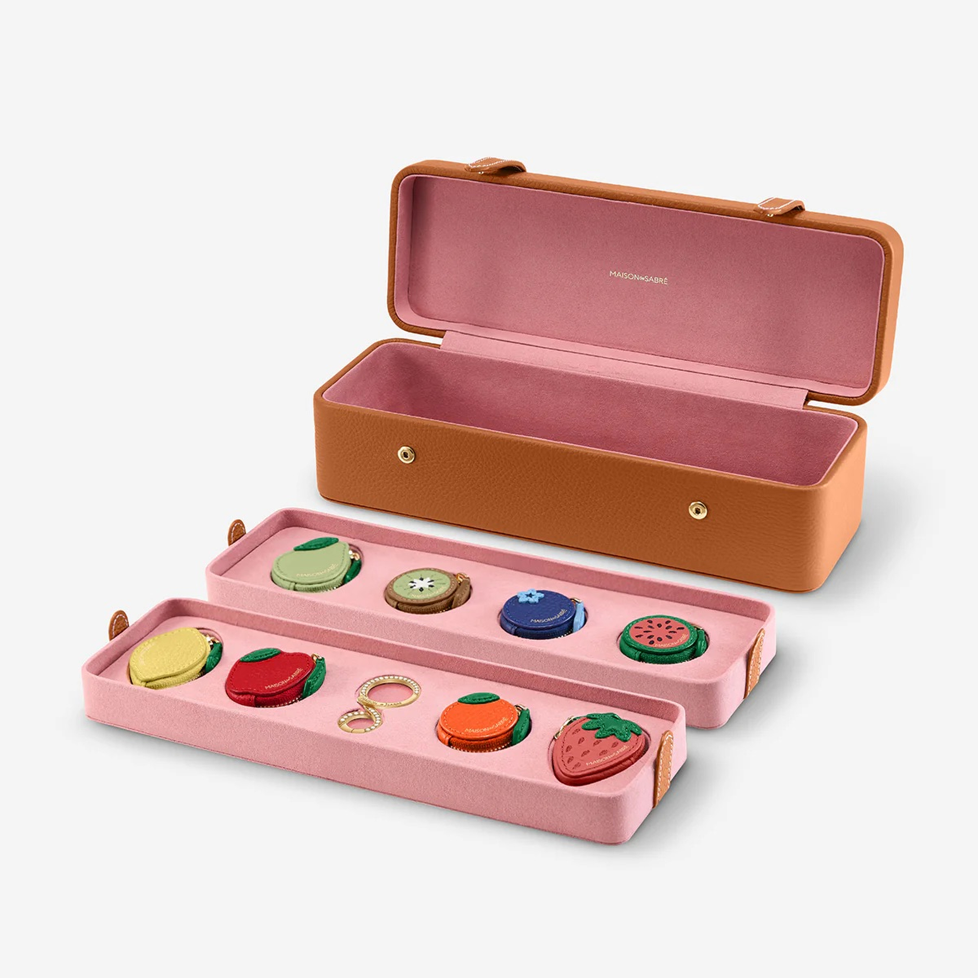 Maison de Sabré's anniversary edition with The Infinity and Sabremoji charms.