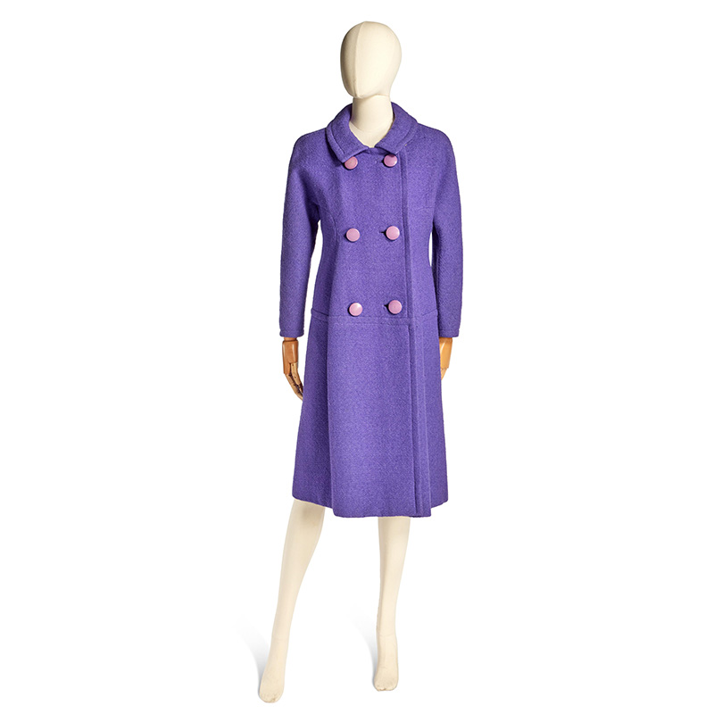 Jacqueline Kennedy Onassis 1960 Election-Night Coat