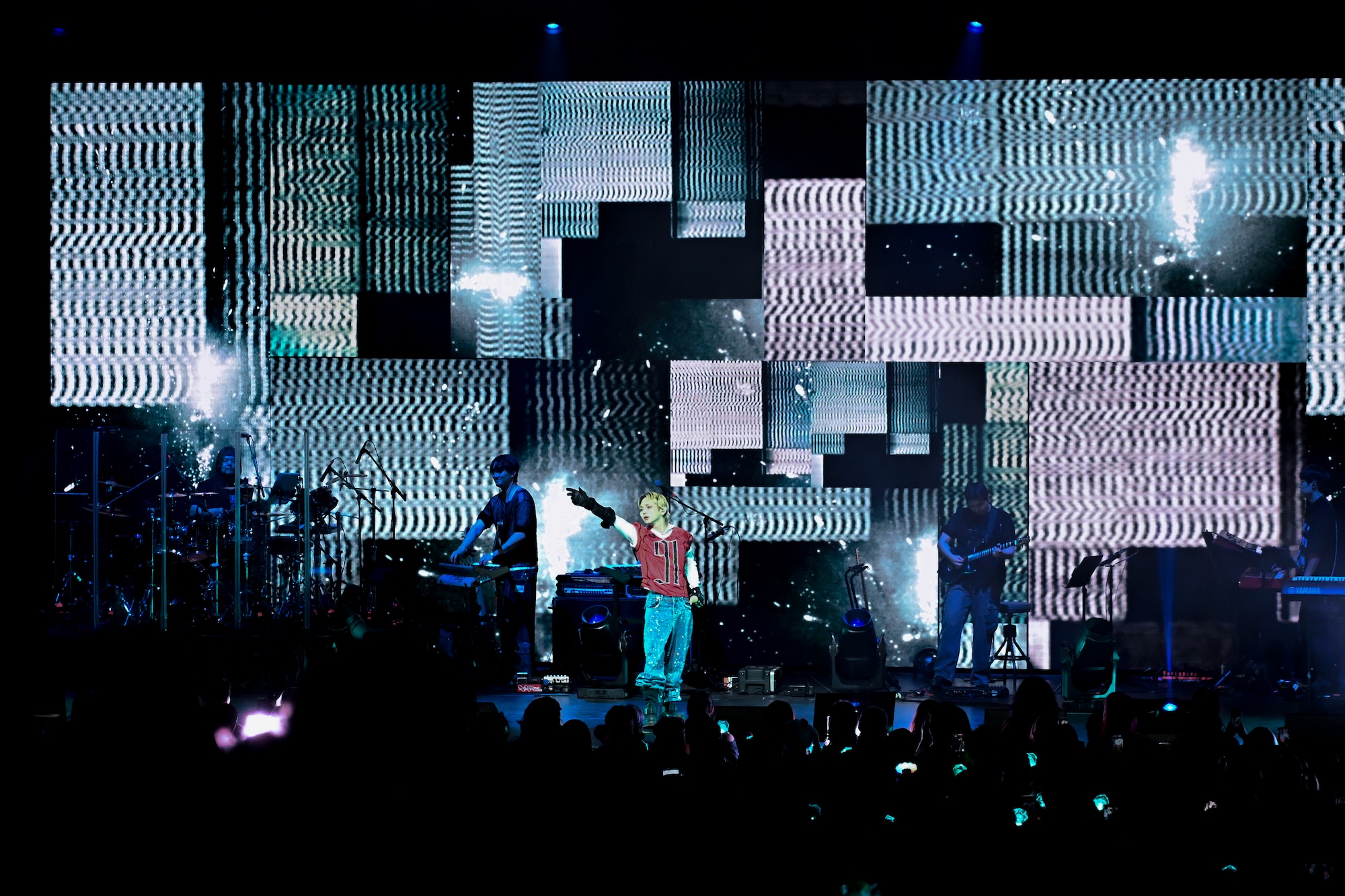 Key onstage at the King Theatre in Brooklyn, NY.