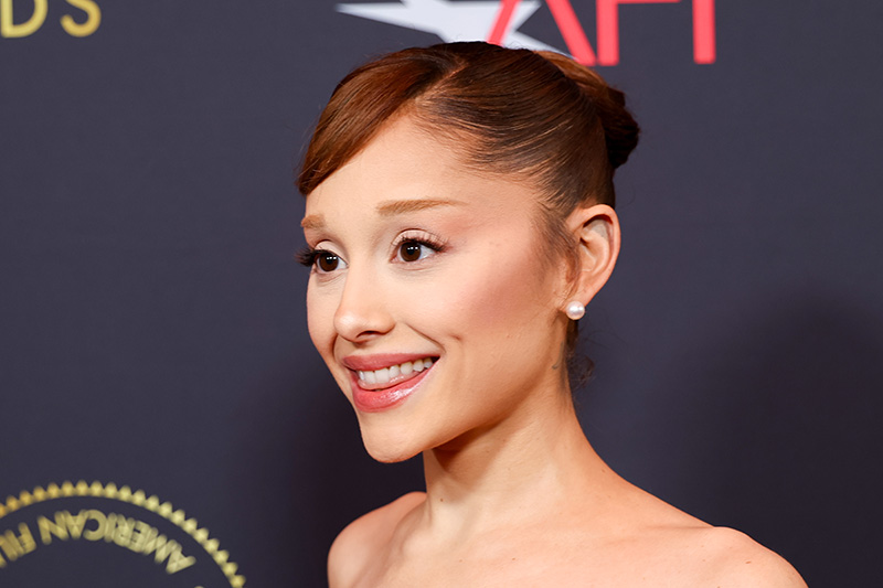 Ariana Grande wears archival Vivienne Westwood at the 2026 AFI Awards on Jan. 9 in Los Angeles.