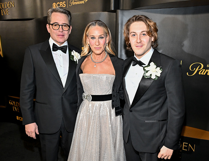 Sarah Jessica Parker wears Paolo Sebastian at the 2026 Golden Eve event.