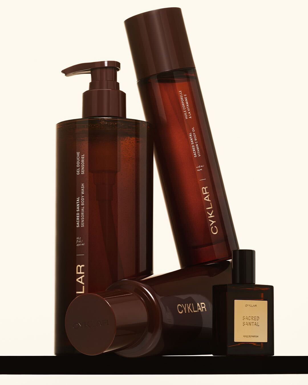 Cyklar's Sacred Santal range.