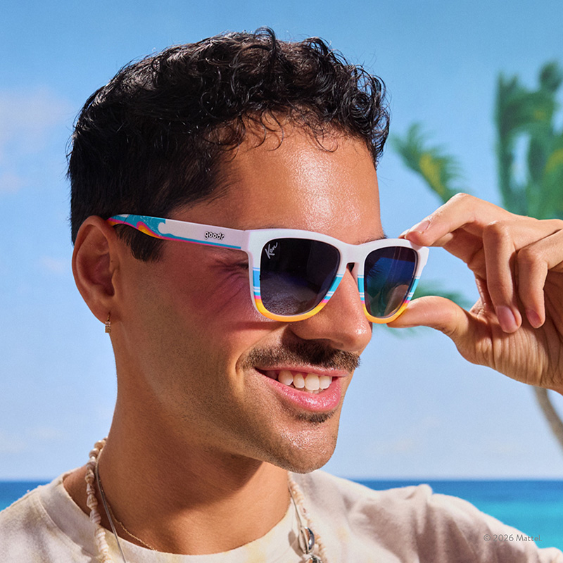 Goodr collaborates with Mattel on Barbie and Ken-inspired sunglasses.