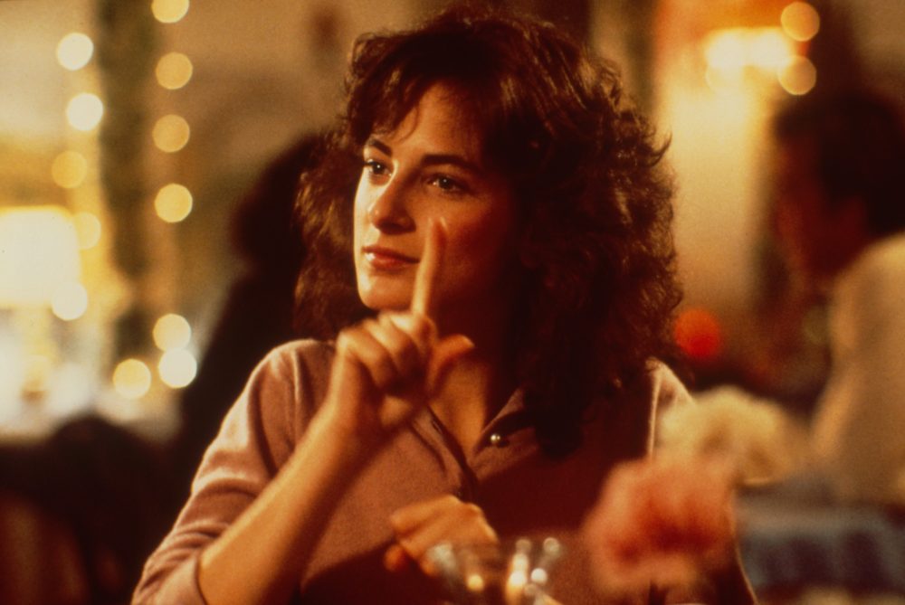 CHILDREN OF A LESSER GOD, Marlee Matlin, 1986. © Paramount Pictures / Courtesy Everett Collection