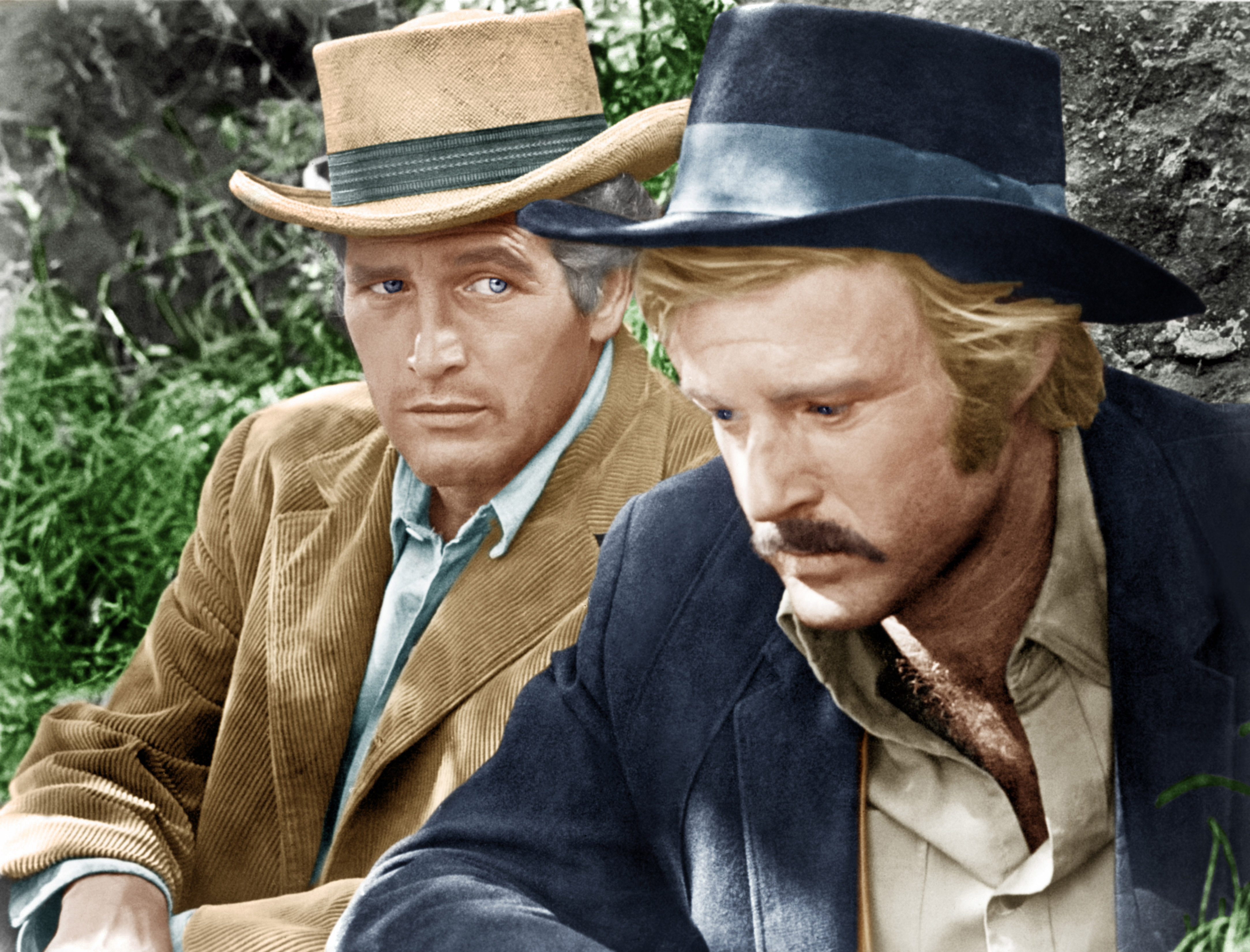 BUTCH CASSIDY AND THE SUNDANCE KID, from left: Paul Newman, Robert Redford, 1969. TM and Copyright © 20th Century Fox Film Corp. All rights reserved/Courtesy: Everett Collection.