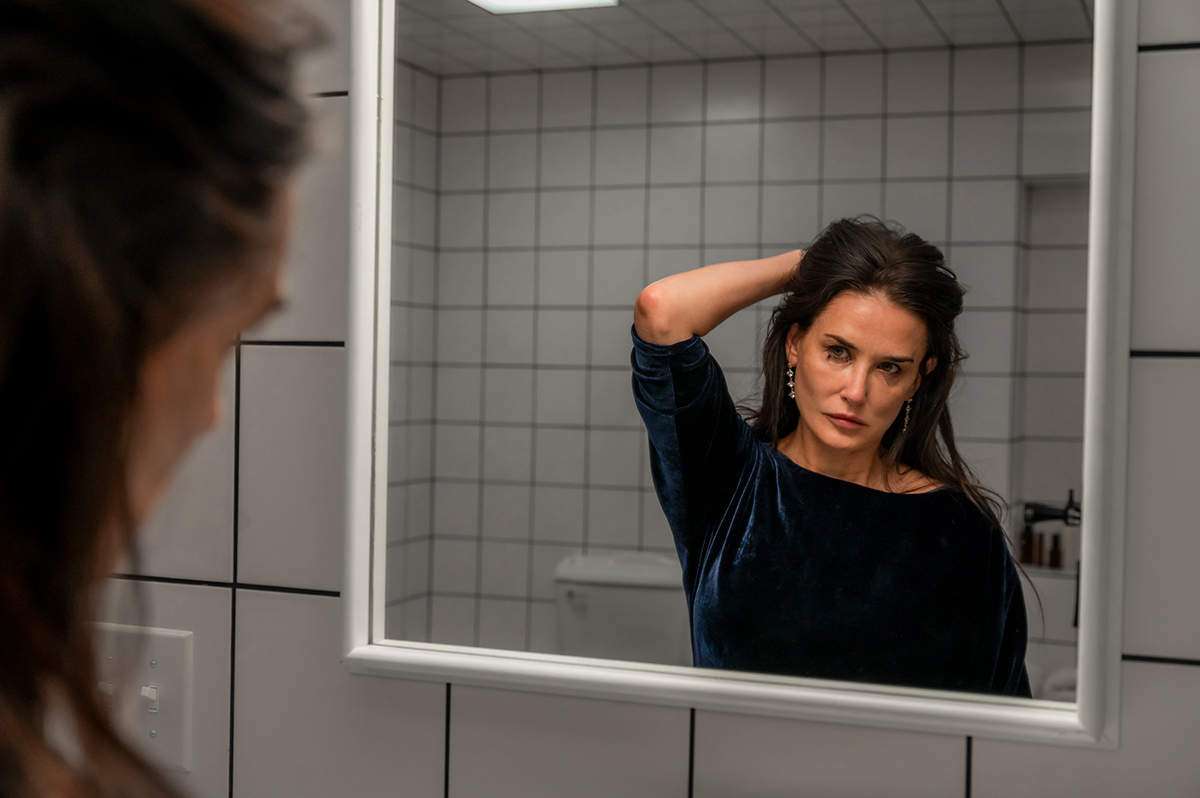 The SUBSTANCE (2024) Demi Moore Credit: Mubi
