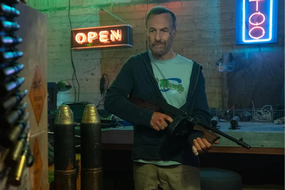 Bob Odenkirk as Hutch in "Nobody 2"