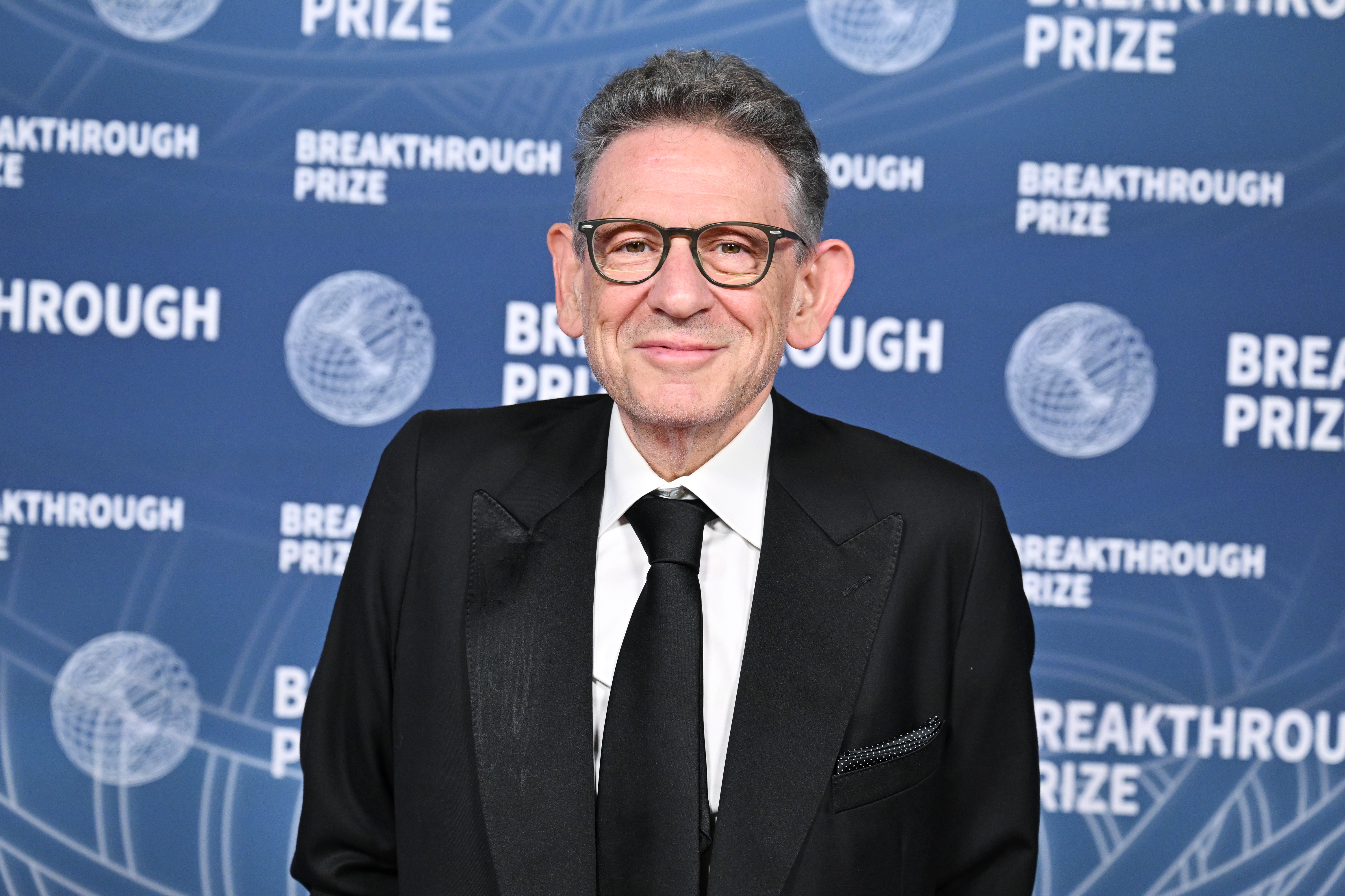Lucian Grainge at The 11th Breakthrough Prize Ceremony held at Barker Hanger on April 05, 2025 in Santa Monica, California.
