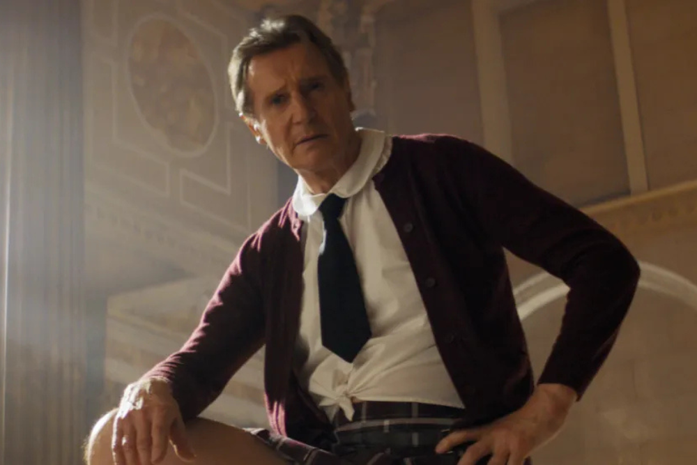 Liam Neeson in The Naked Gun