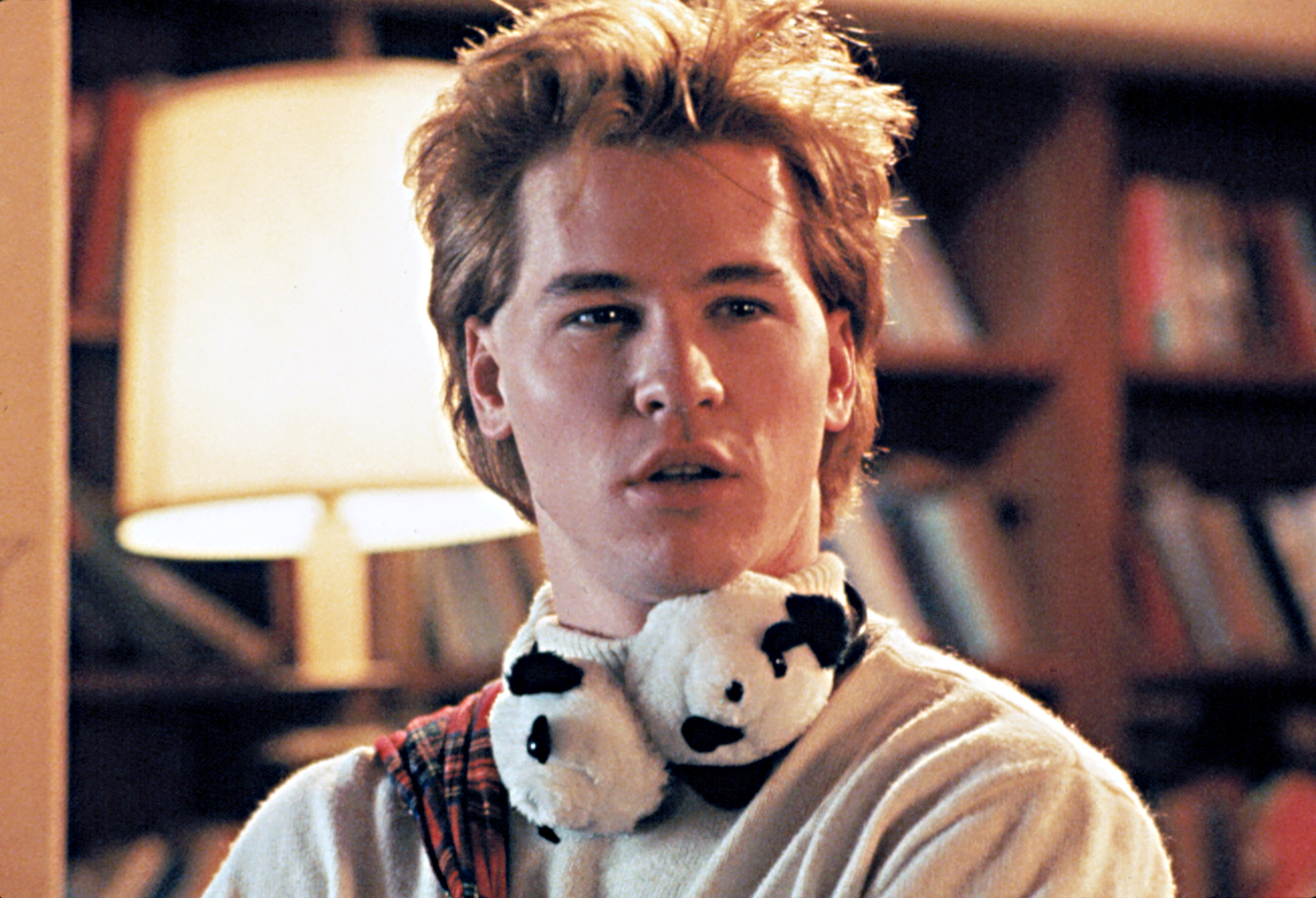 REAL GENIUS, Val Kilmer, 1985.