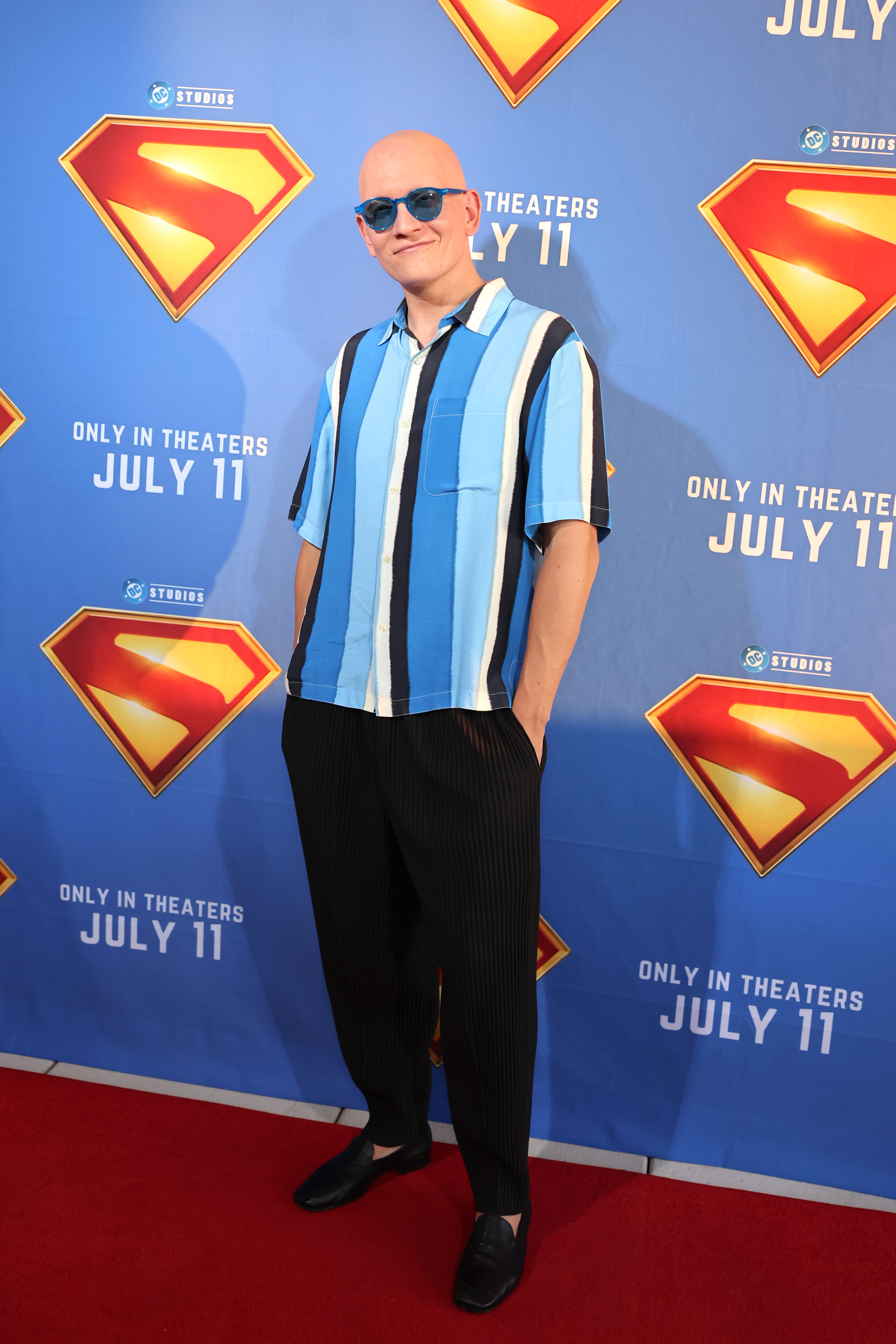 ATLANTA, GEORGIA - JULY 02: Anthony Carrigan attends the Atlanta Superman Special Screening on July 02, 2025 in Atlanta, Georgia. (Photo by Carol Lee Rose/Getty Images for Warner Bros. And DC Studios)
