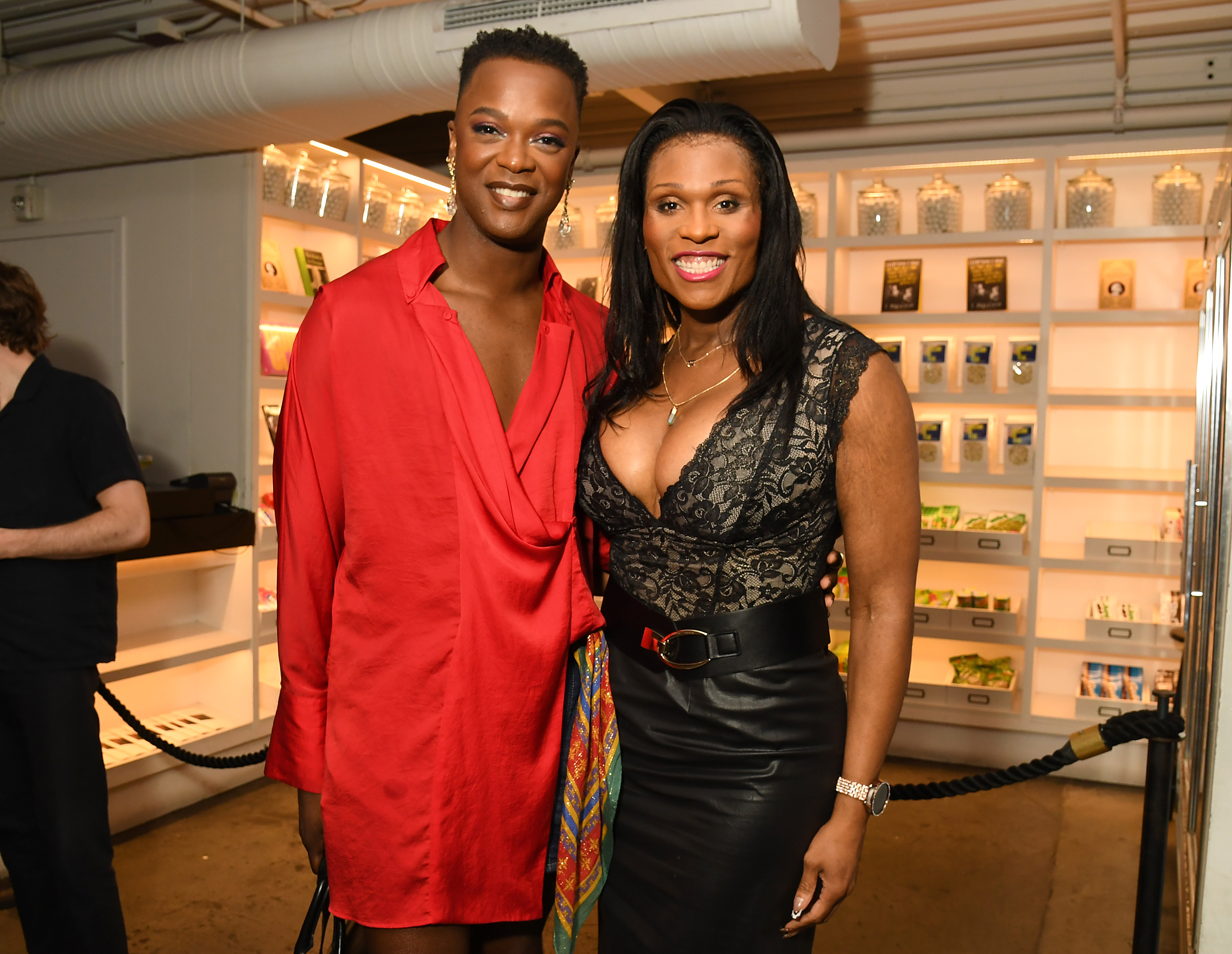 J. Harrison Ghee, Peppermint at the New York Premiere Screening of "Reclaim the Flag" held at The Metrograph on July 17, 2025 in New York, New York.