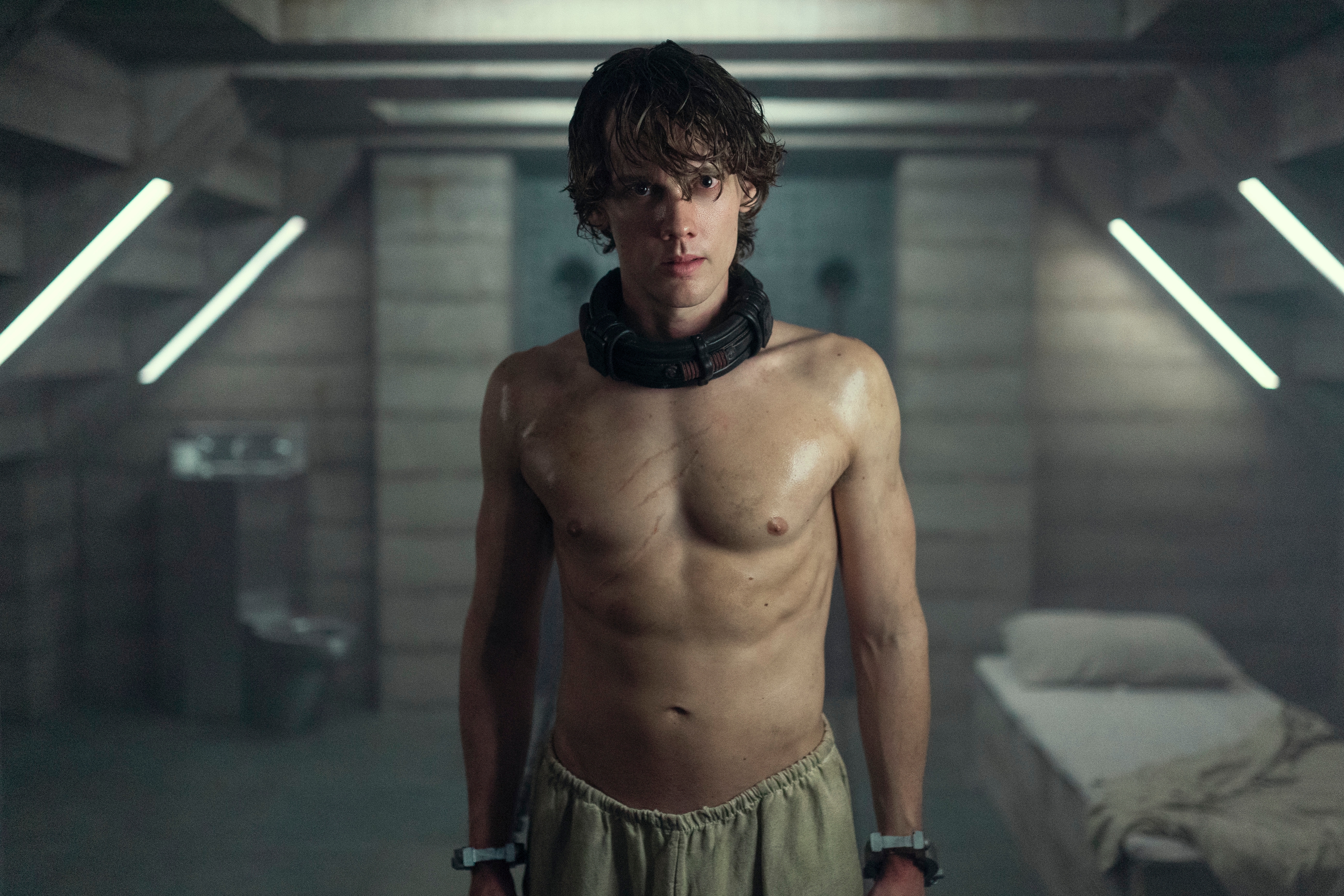 Wednesday. Hunter Doohan as Tyler Galpin in episode 202 of Wednesday. Cr. Jonathan Hession/Netflix © 2025