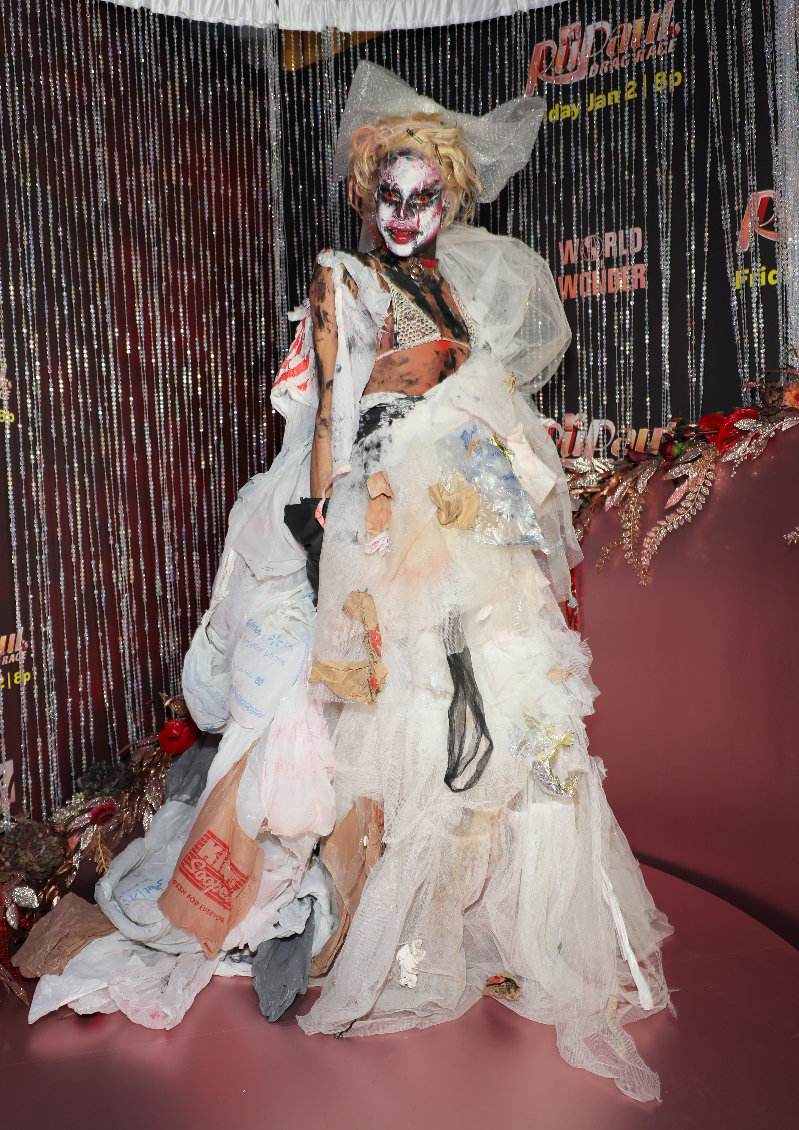 NEW YORK, NEW YORK - DECEMBER 09: Yvie Oddly attends RuPaul's Drag Race S18 Premiere Event at Aqua New York on December 09, 2025 in New York City. (Photo by Santiago Felipe/Getty Images for MTV)