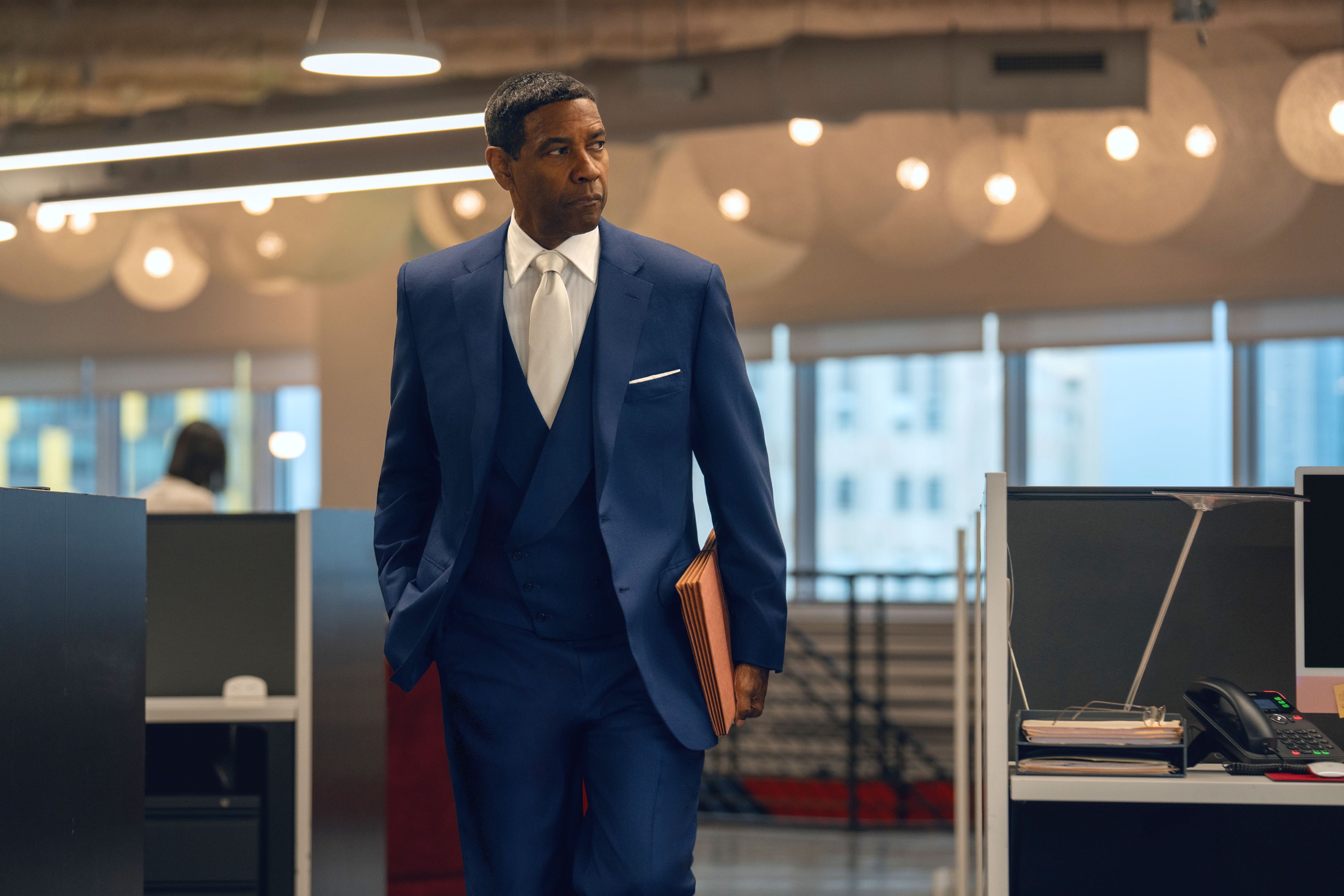 HIGHEST 2 LOWEST, Denzel Washington, 2025. ph: David Lee / © A24 / courtesy Everett Collection