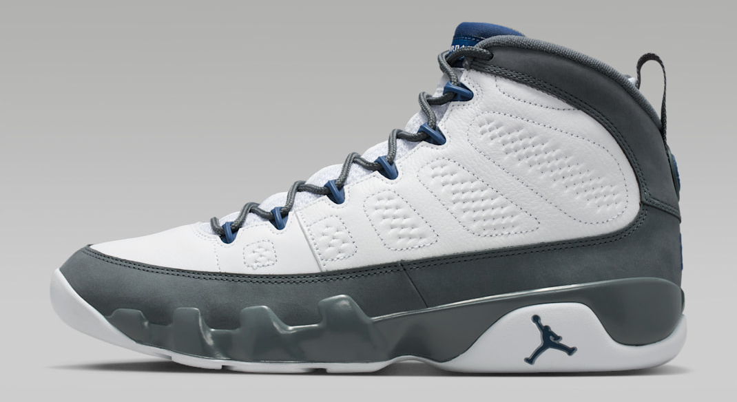 How to buy Nike Air Jordan 9 Retro 'Flint Grey and French Blue' Sneakers online