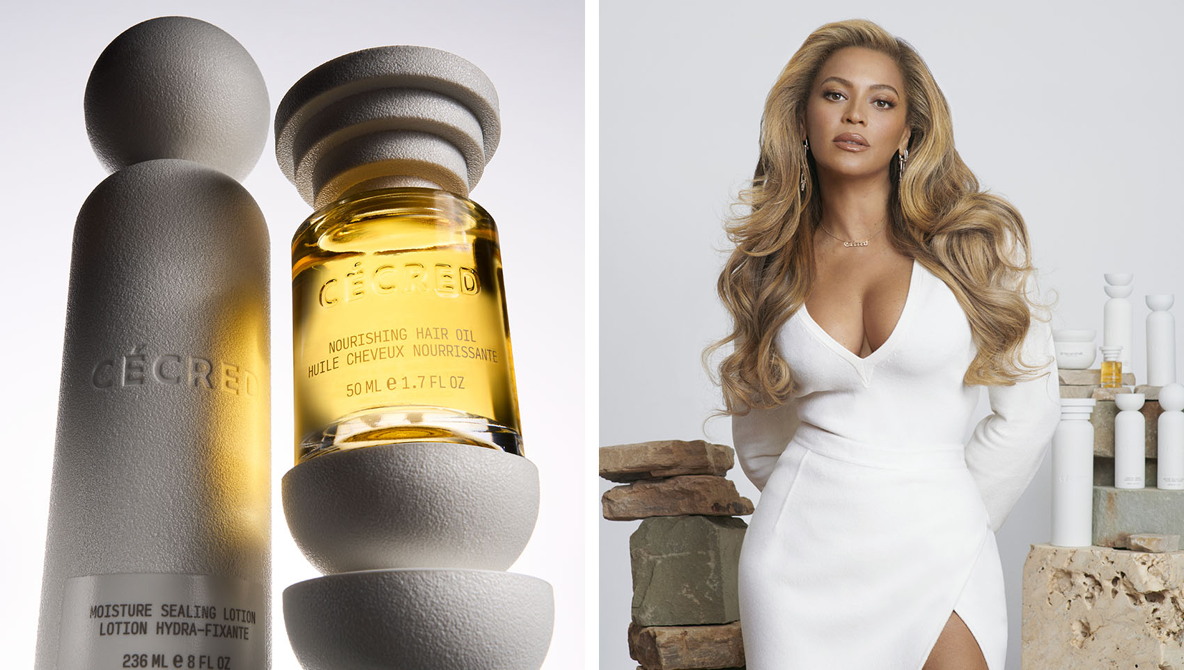 Cecred, beyonce hair line, haircare products photos, foundation collection