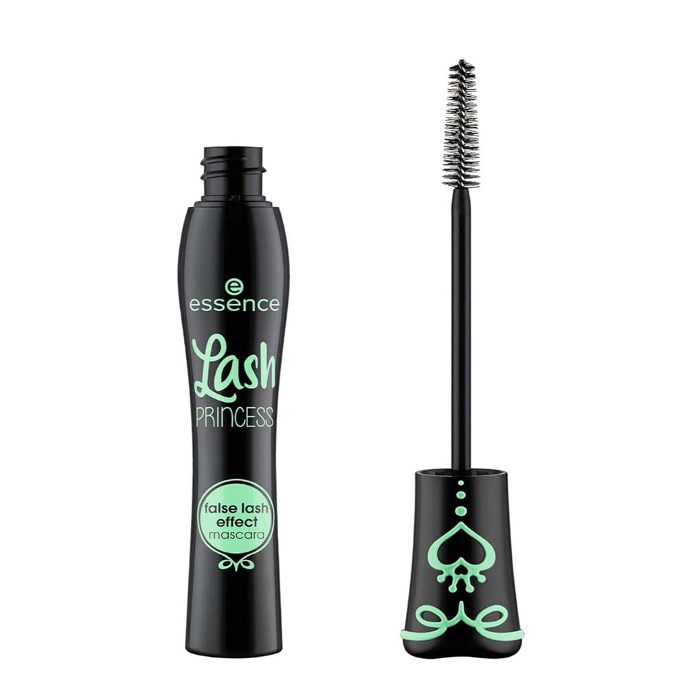 black and green mascara tube