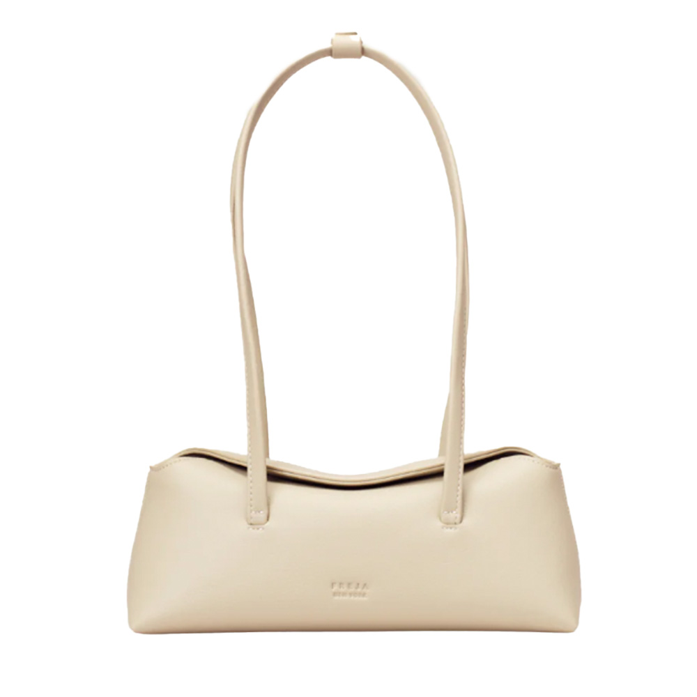 white designer shoulder bag