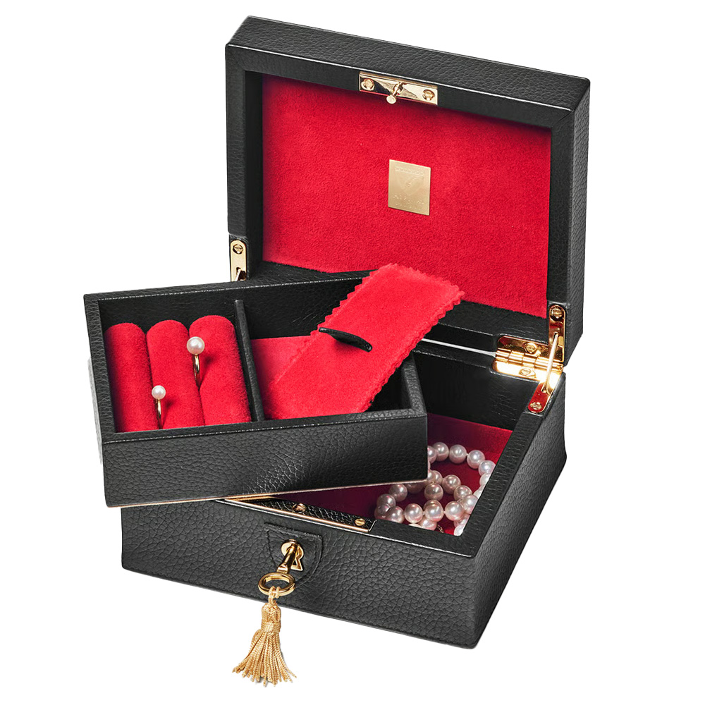 navy jewelry box