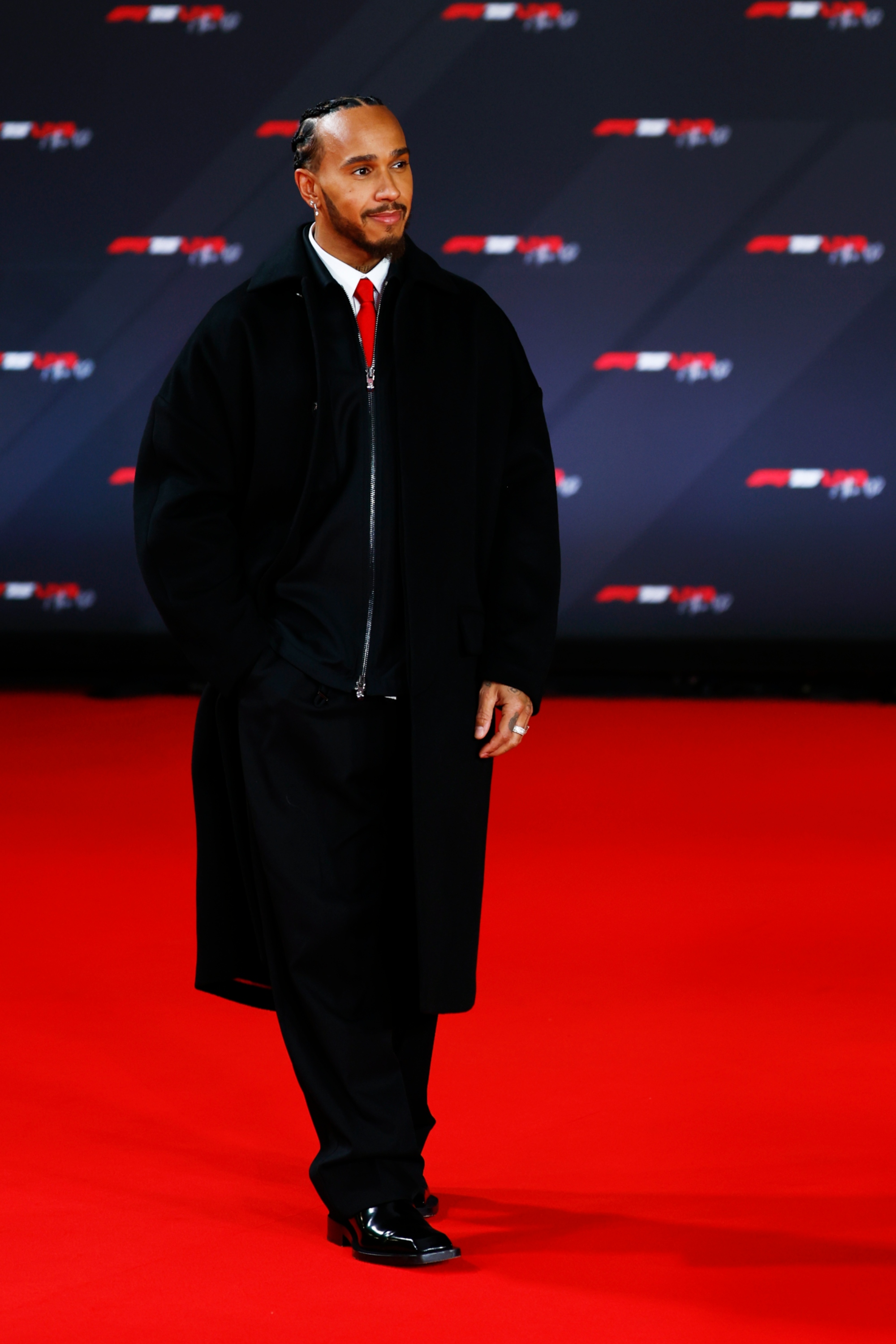 Lewis Hamilton, F1 75 Live, London, red carpet