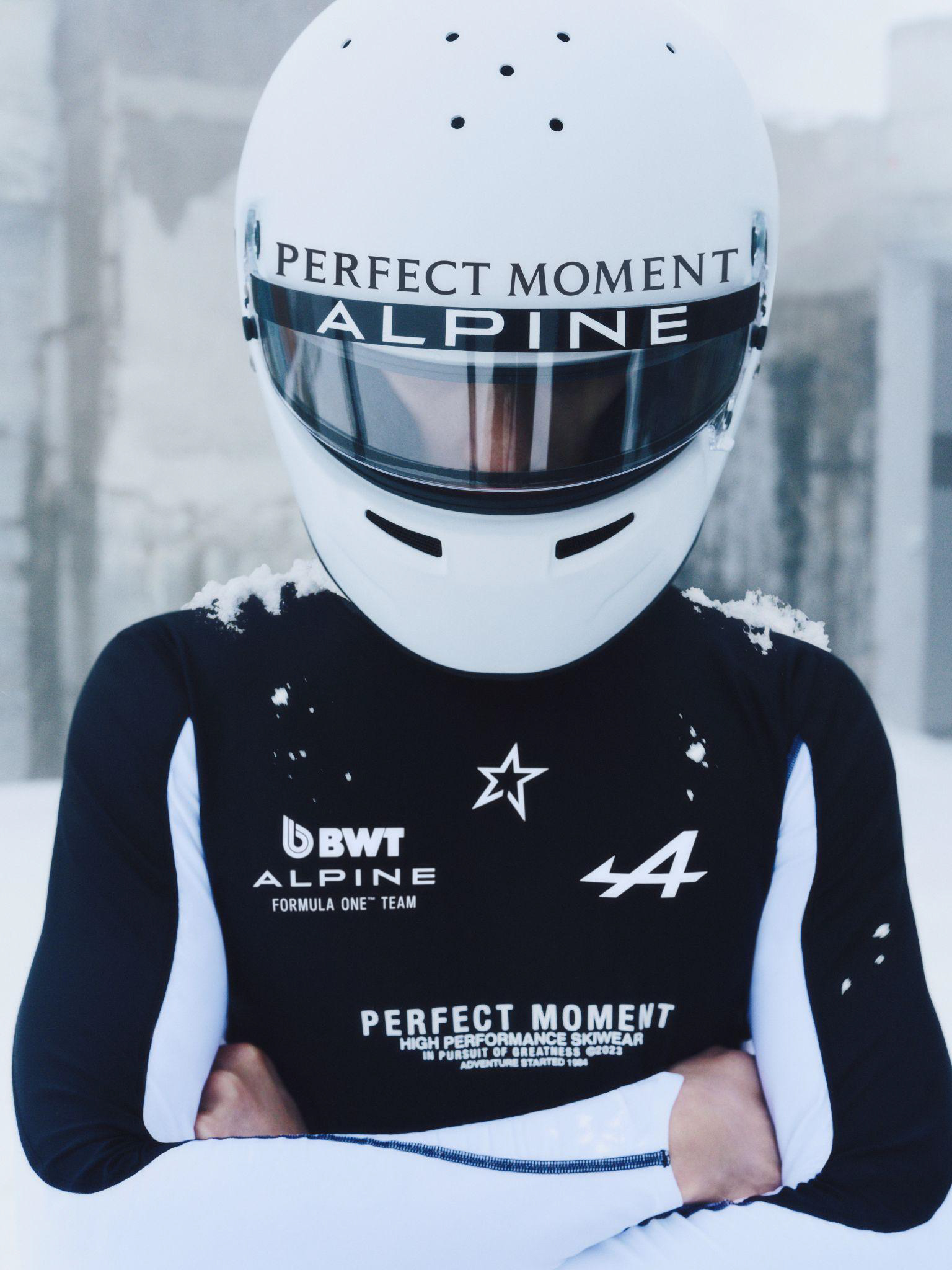 Perfect Moment's collaboration with BWT Alpine F1 Team