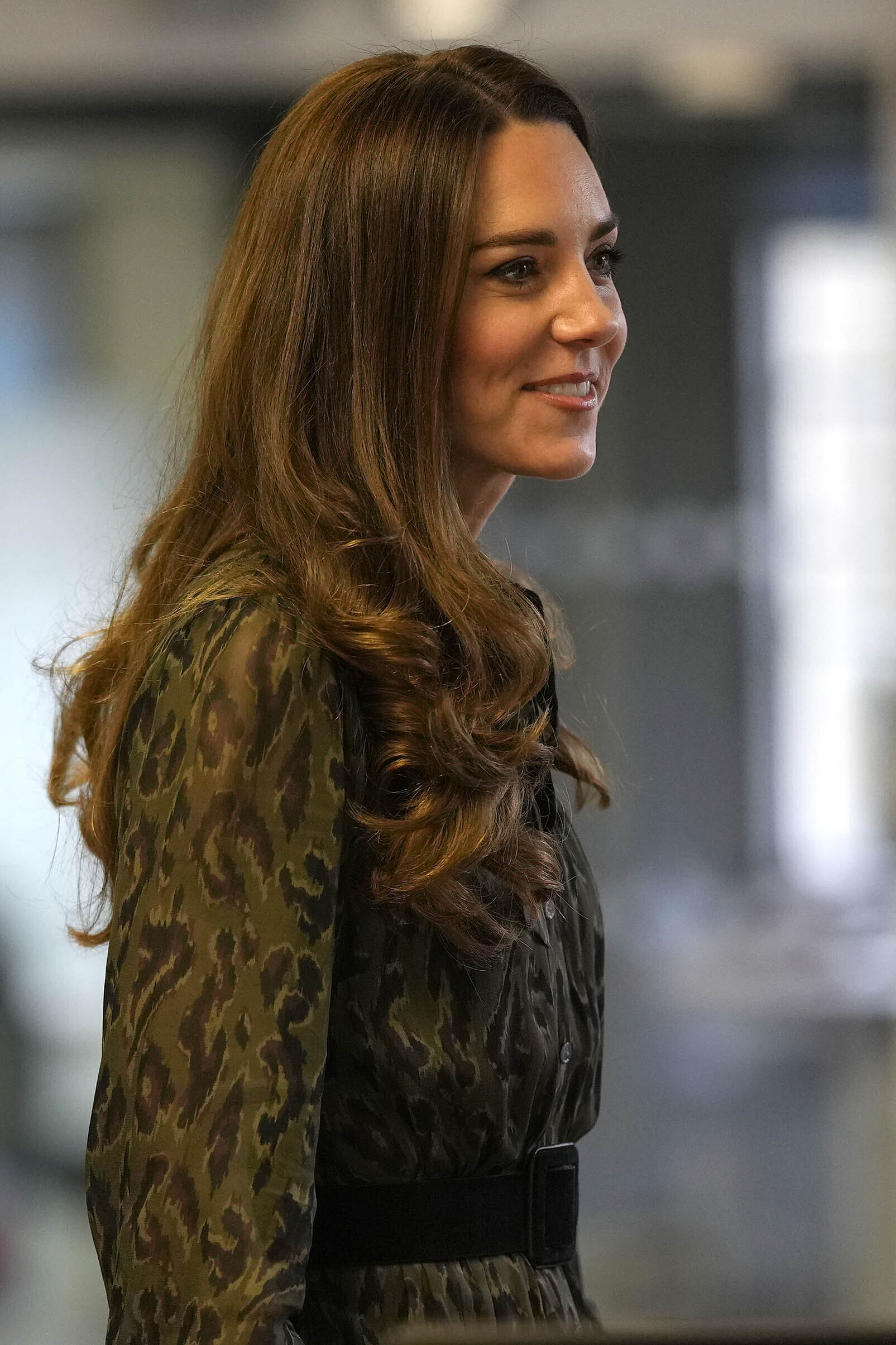 Catherine, Duchess of Cambridge, is welcomed as she visits Shout to mark the mental health text service reaching over one million conversations with those in need, on January 26, 2022 in London, England. The Duchess met clinical supervisors, volunteers and fundraisers to thank them for their invaluable efforts to ensure that vital mental health support is available across the UK at any time of day or night.