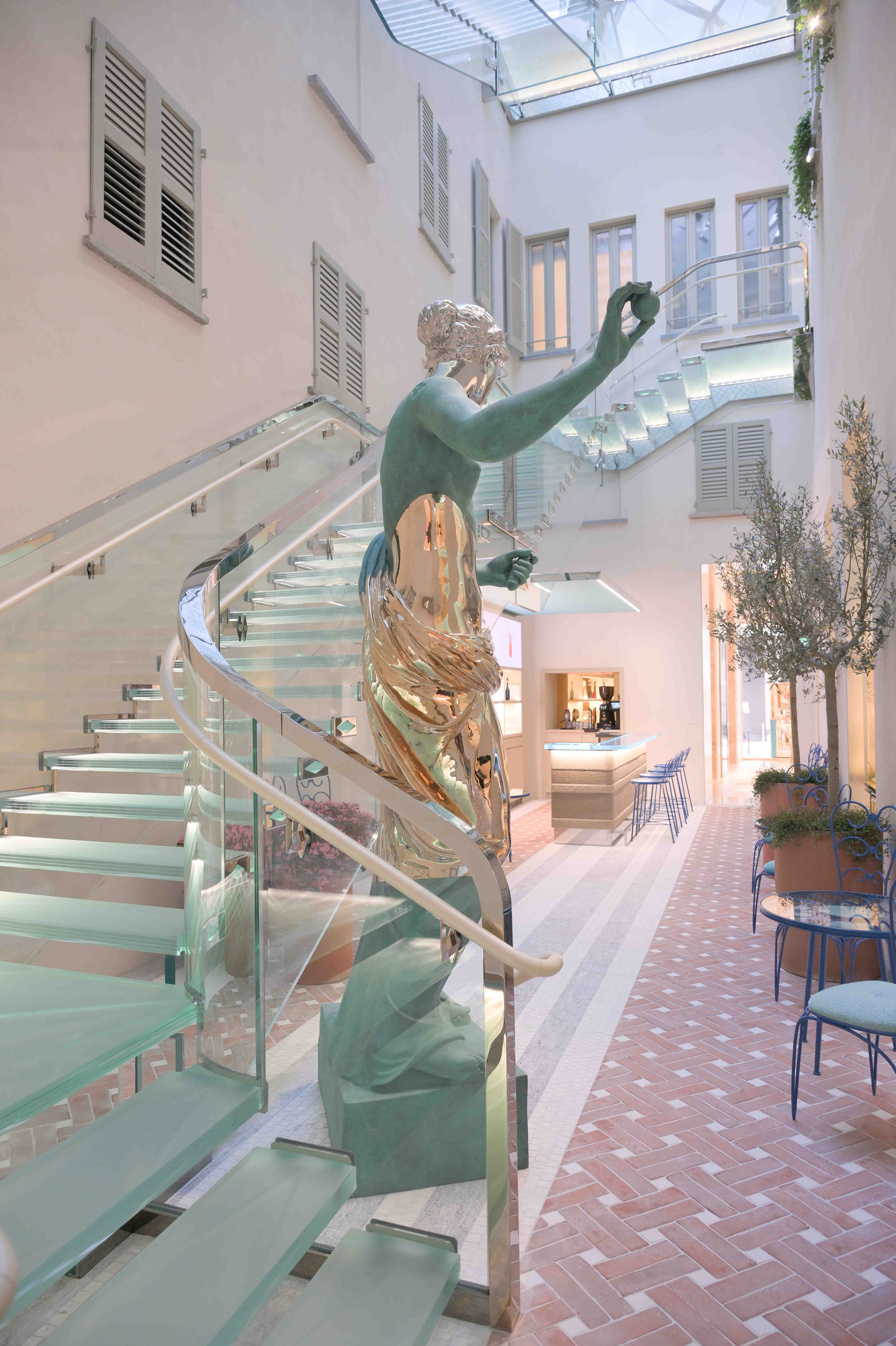 A look at the largest European Tiffany & Co. flagship opening in Milan.
