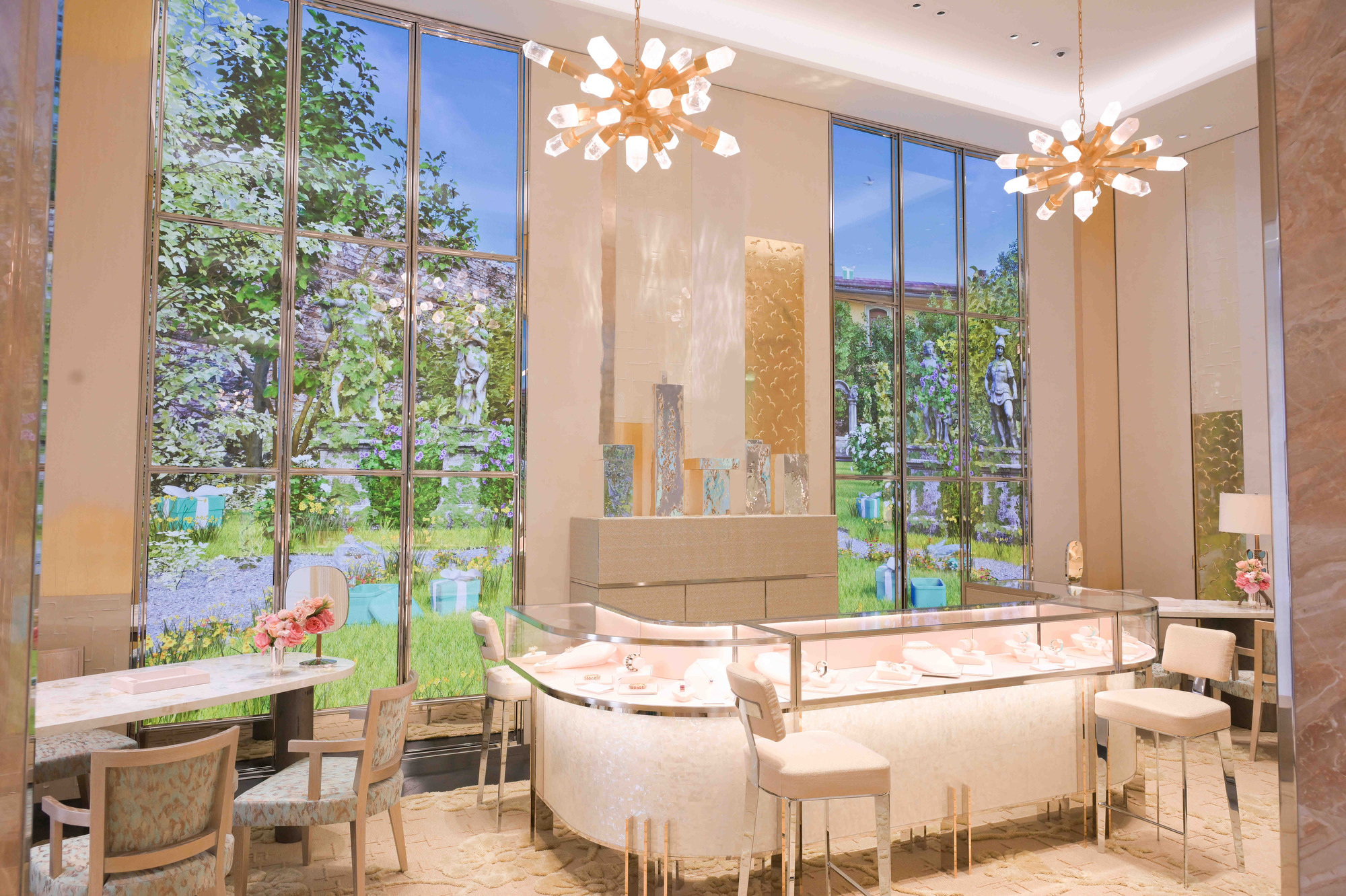A look at the largest European Tiffany & Co. flagship opening in Milan.