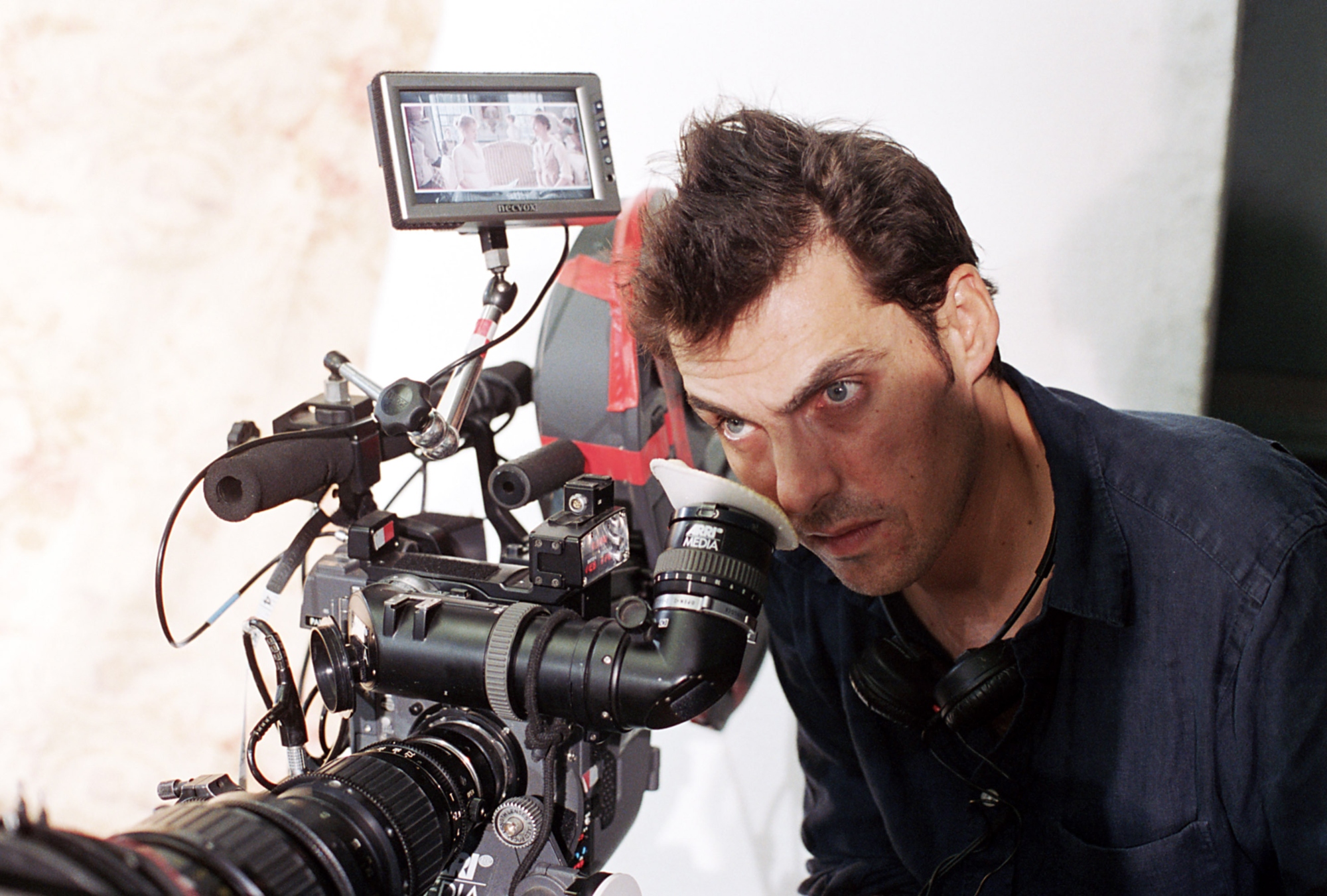 Joe Wright on the set of 'Pride & Prejudice.'