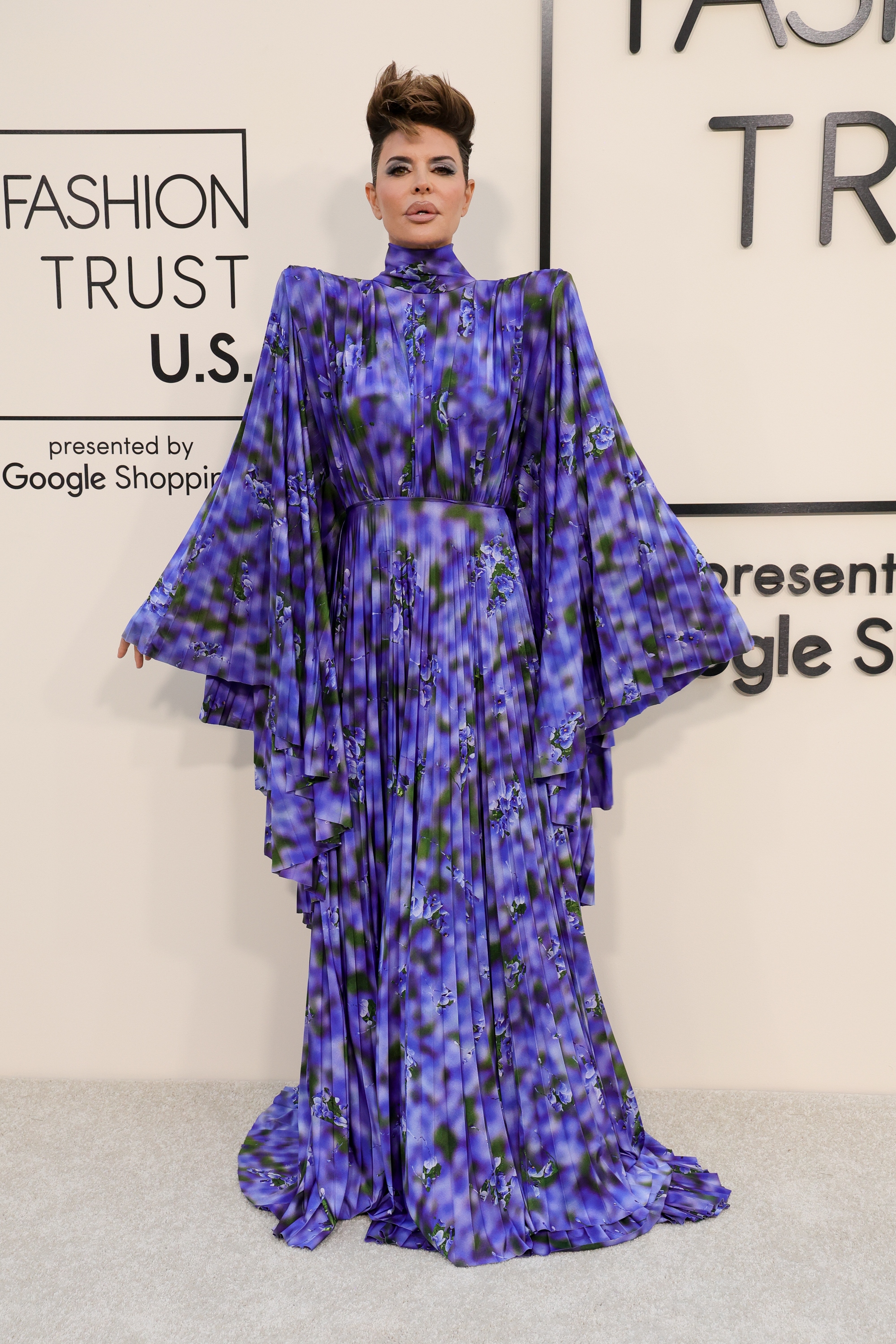 Lisa Rinna wears Vetements at the Fashion Trust Awards.