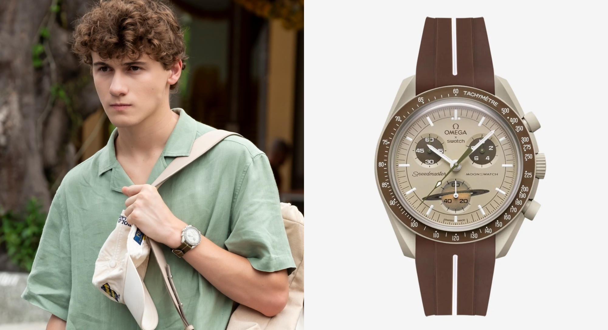 White Lotus, Season 3, Watches, swatch, omega,