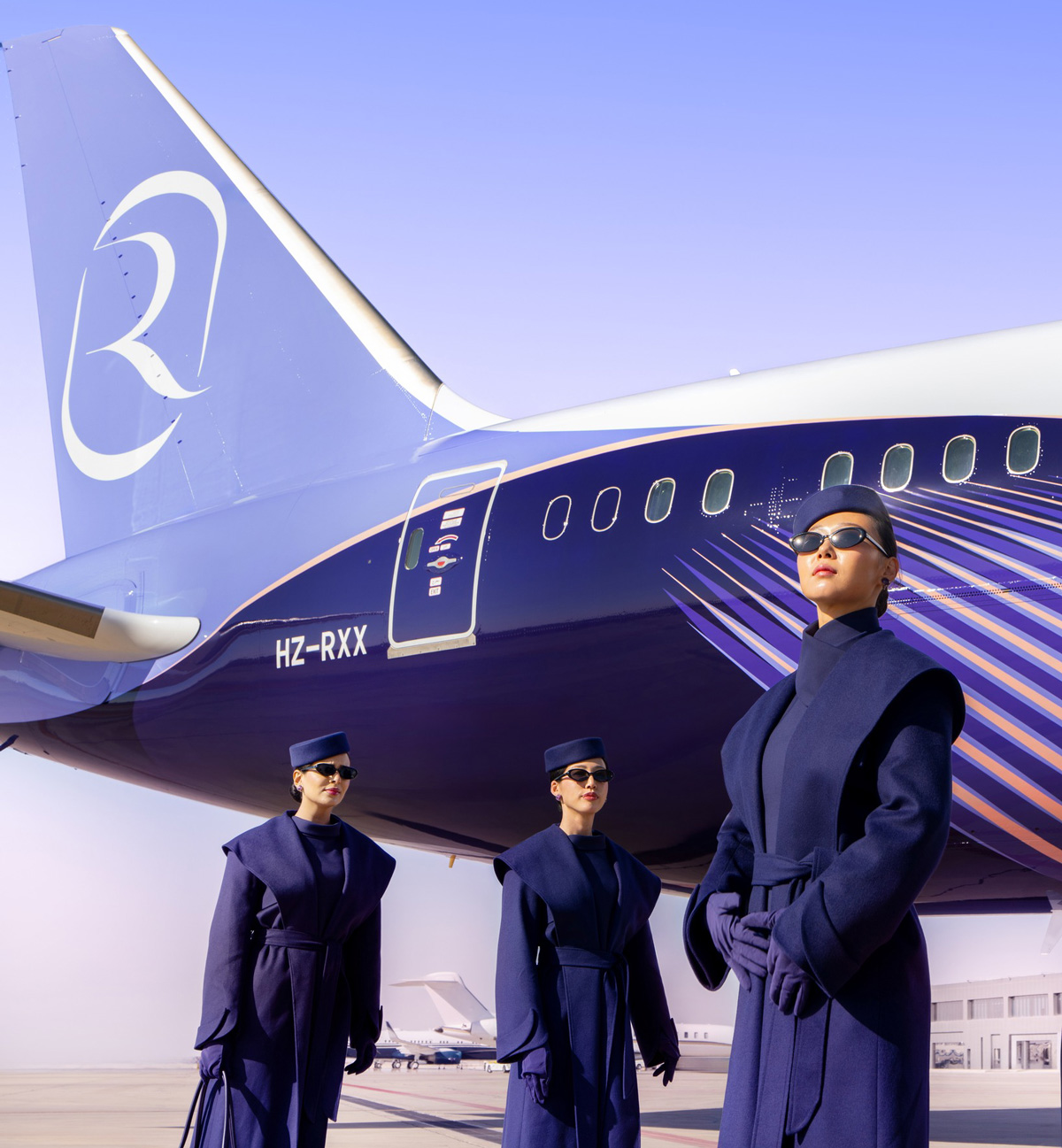 The crew of Riyadh Air will wear uniforms designed by Ashi