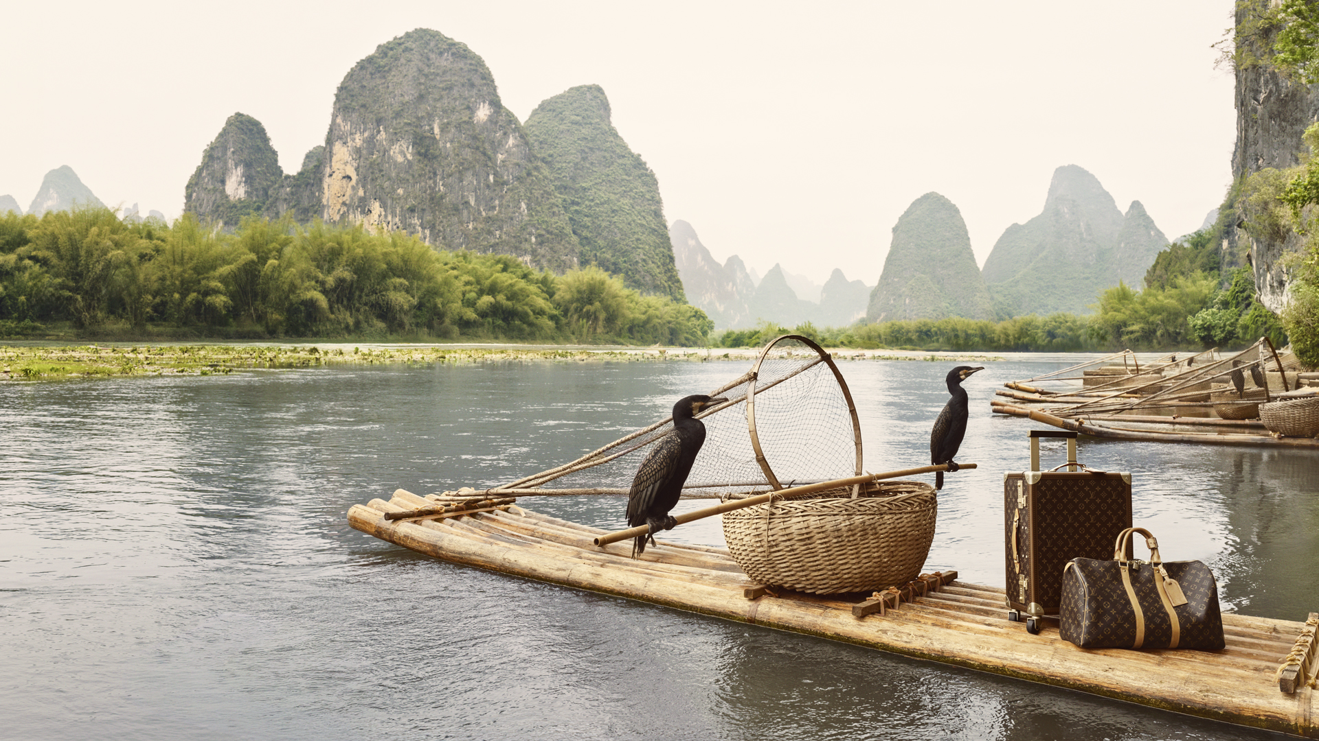 Louis Vuitton's 2025 travel campaign shot in Guilin, China