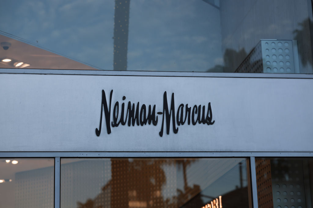LOS ANGELES, CALIFORNIA - JANUARY 05: Exteriors of Neiman Marcus on January 05, 2025 in Los Angeles, California. (Photo by Jeremy Moeller/GC Images)